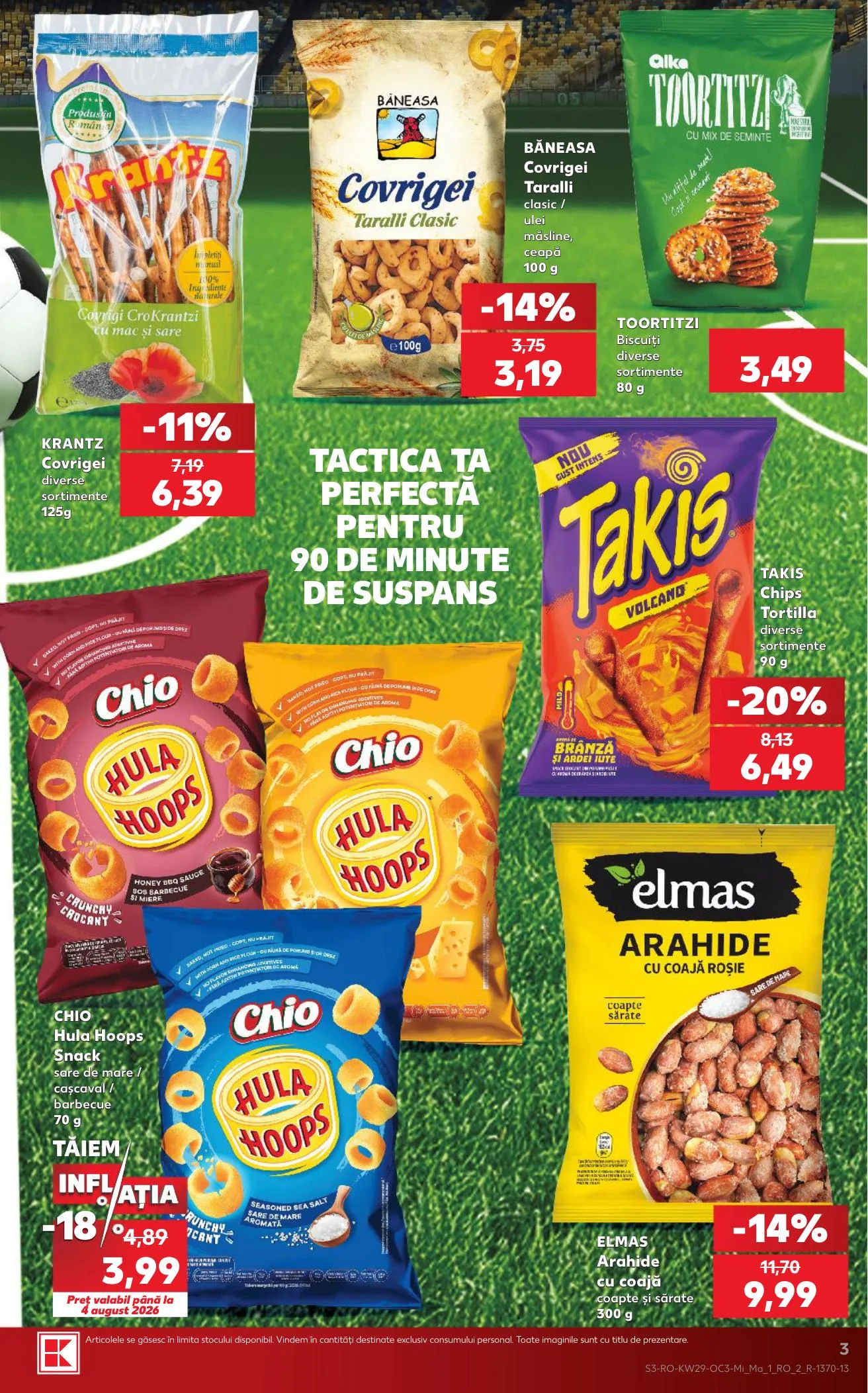 Kaufland akciós újság Románia Foci VB 07.15–07.21 – 3. oldal