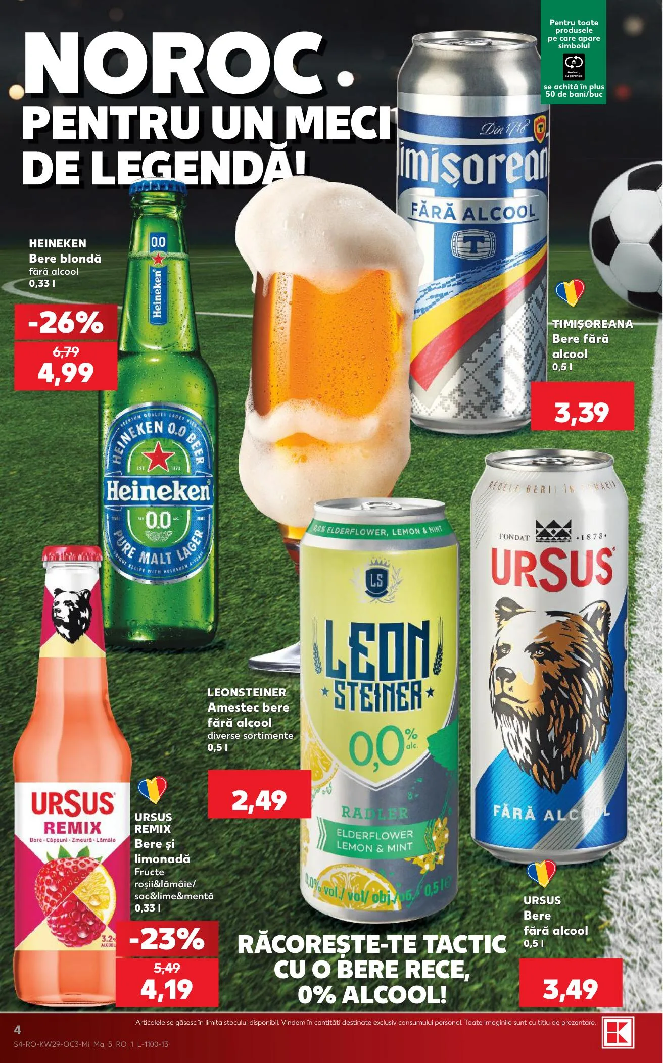 Kaufland akciós újság Románia Foci VB 07.15–07.21 – 4. oldal