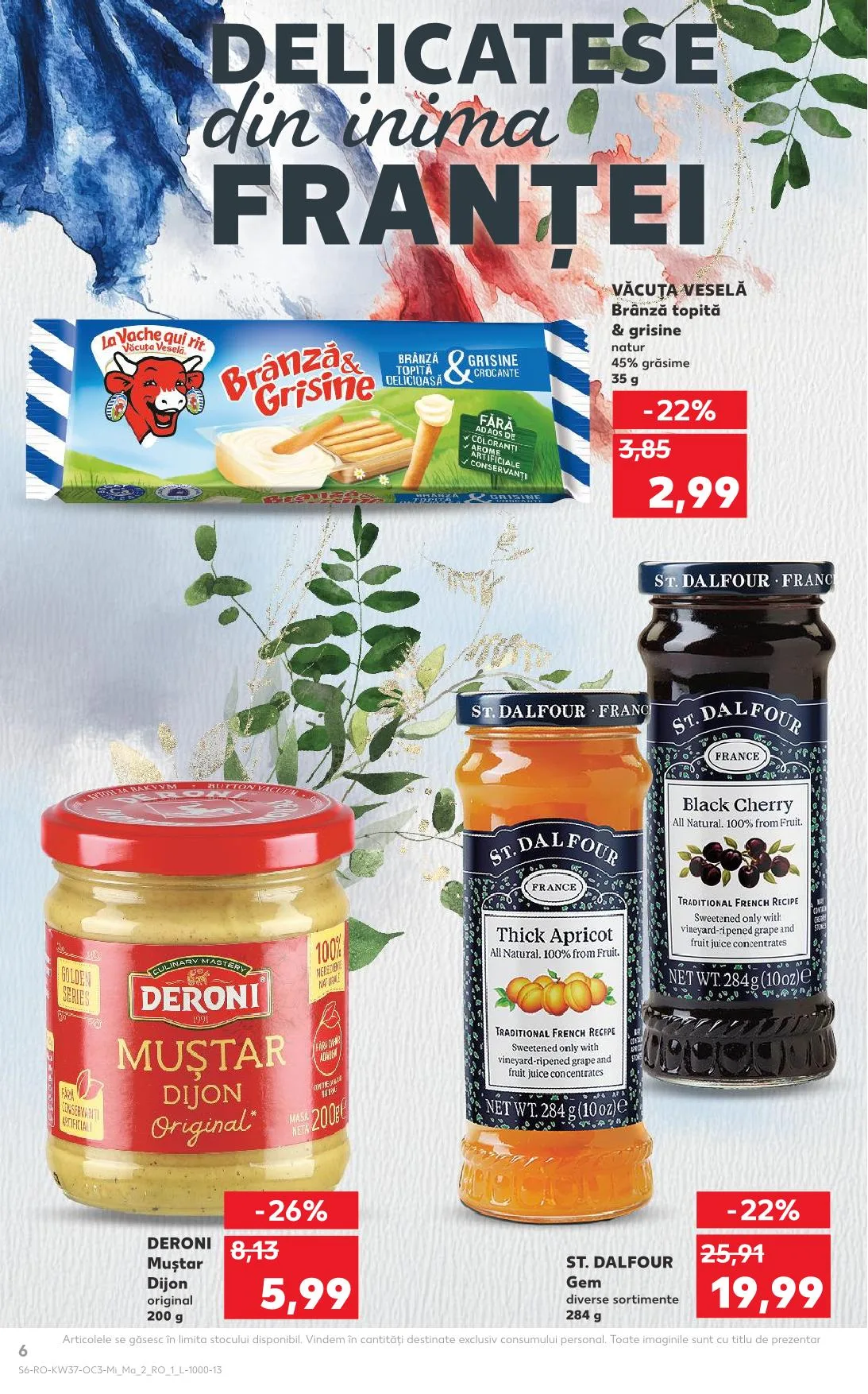 Kaufland akciós újság Románia francia hetek 09.10–09.16 – 15. oldal