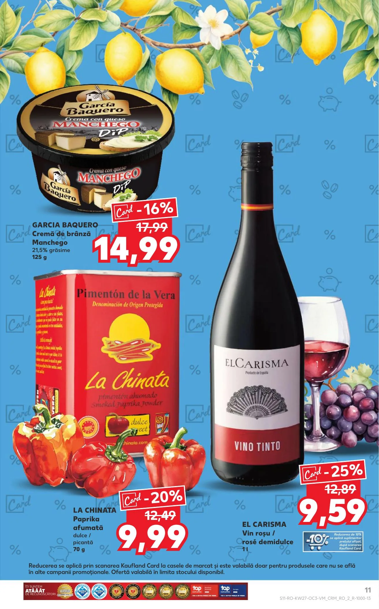 Kaufland akciós újság Románia Friss 07.04–07.08 – 11. oldal