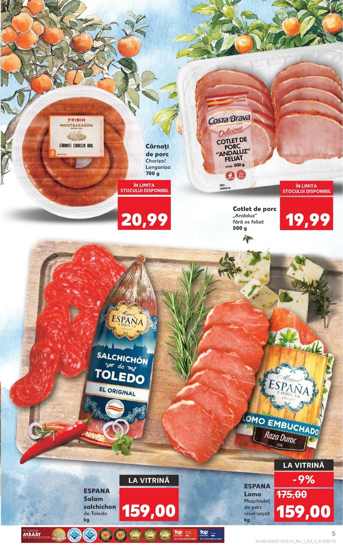 Kaufland akciós újság Románia Friss 07.04–07.08 – 5. oldal