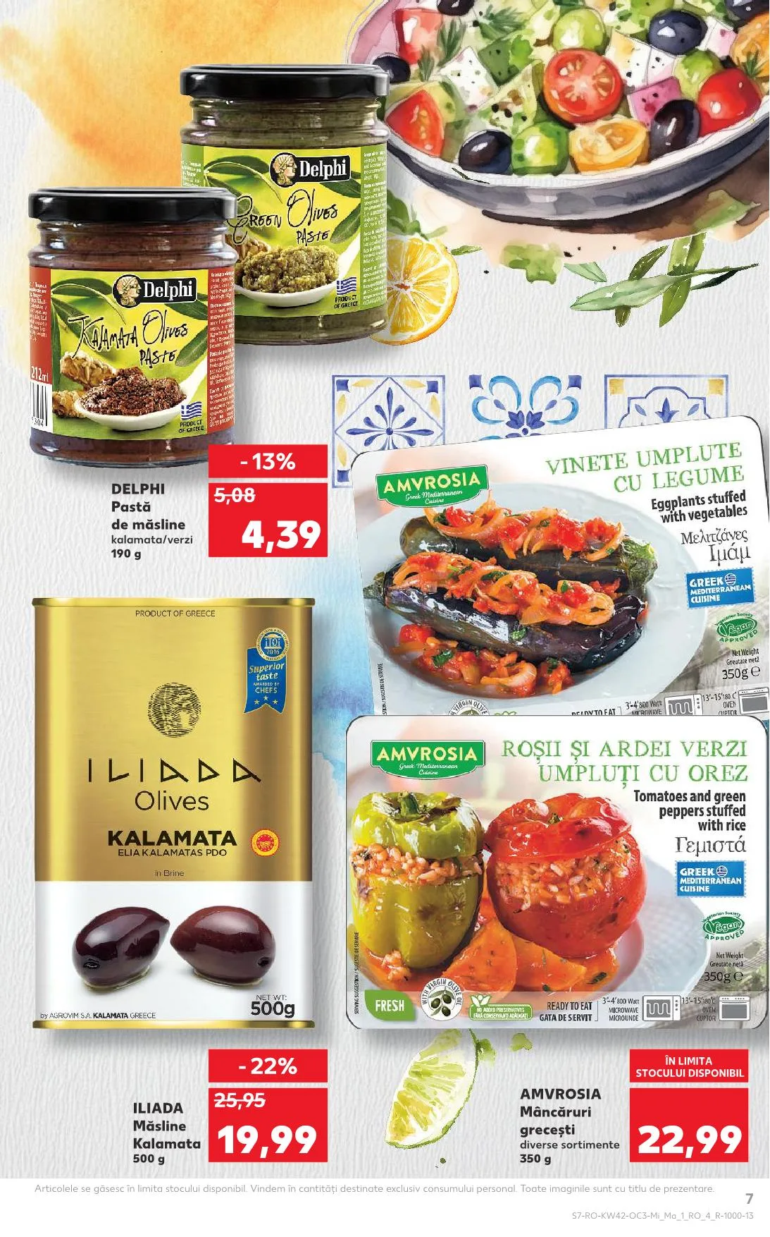 Kaufland akciós újság Románia Gorog het 10.15–10.21 – 12. oldal