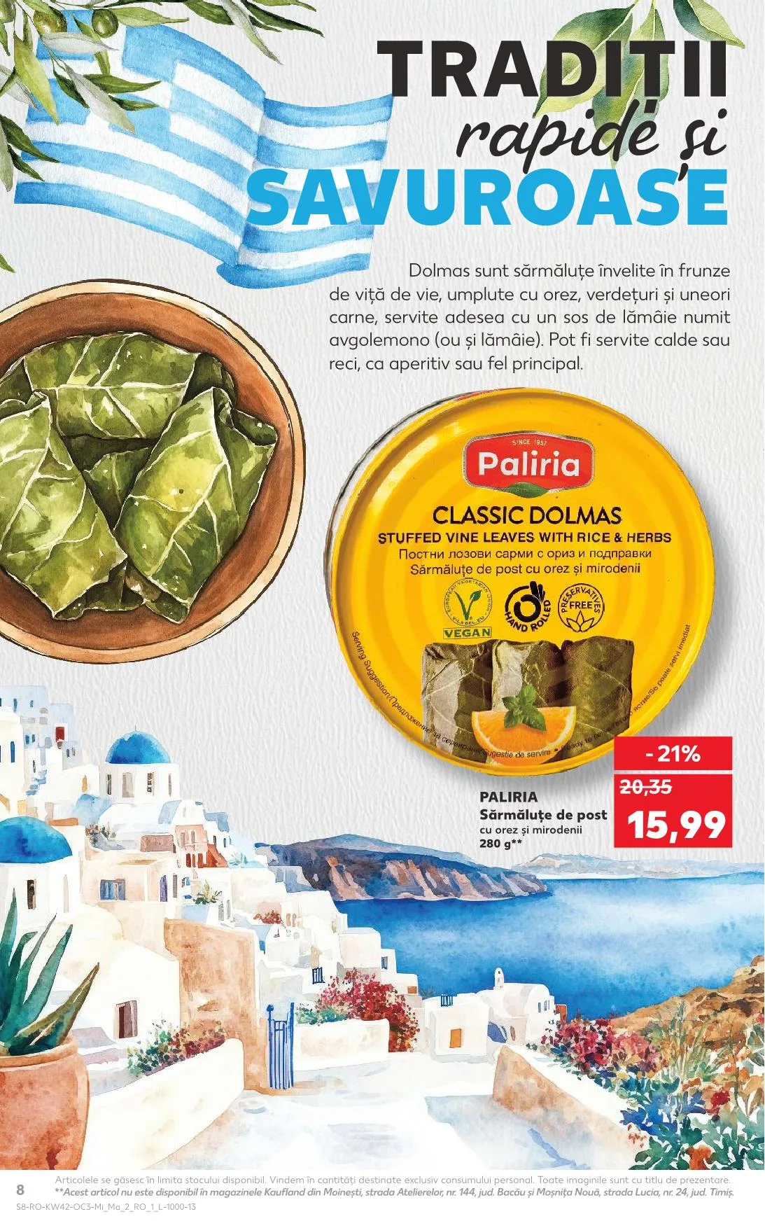 Kaufland akciós újság Románia Gorog het 10.15–10.21 – 13. oldal