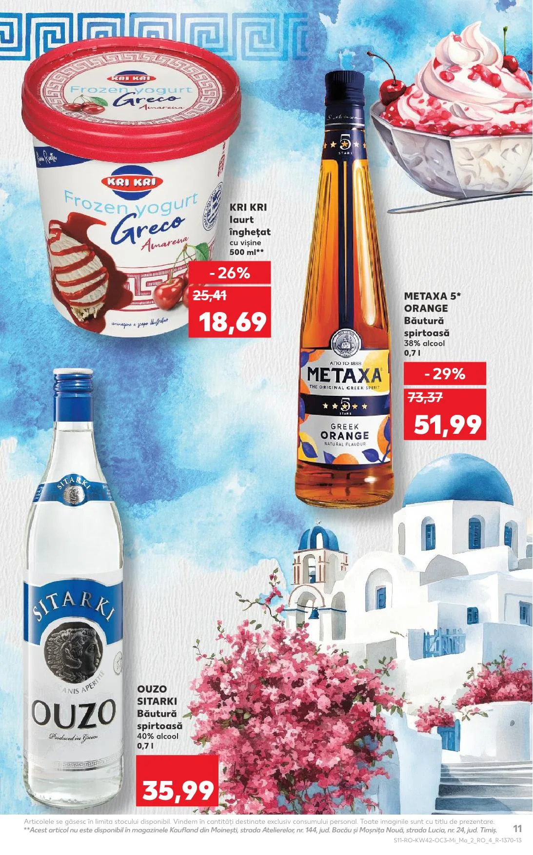 Kaufland akciós újság Románia Gorog het 10.15–10.21 – 3. oldal