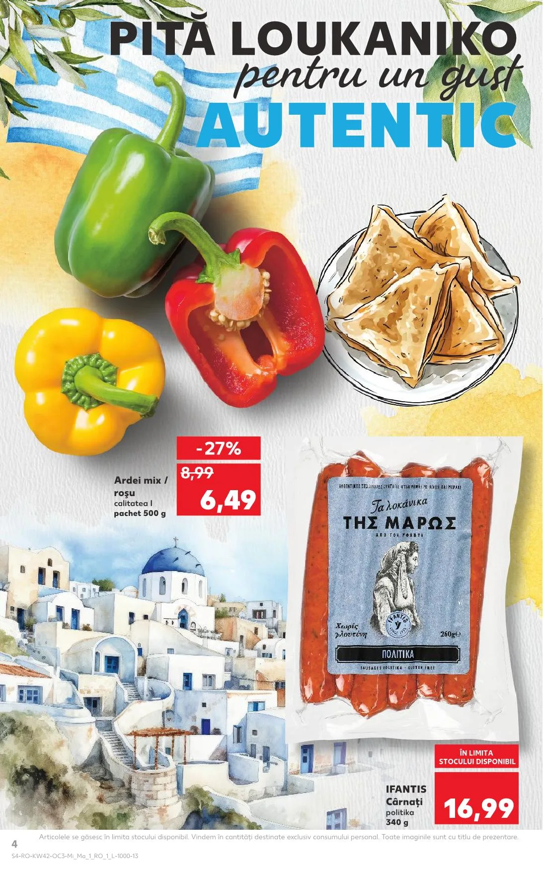 Kaufland akciós újság Románia Gorog het 10.15–10.21 – 9. oldal