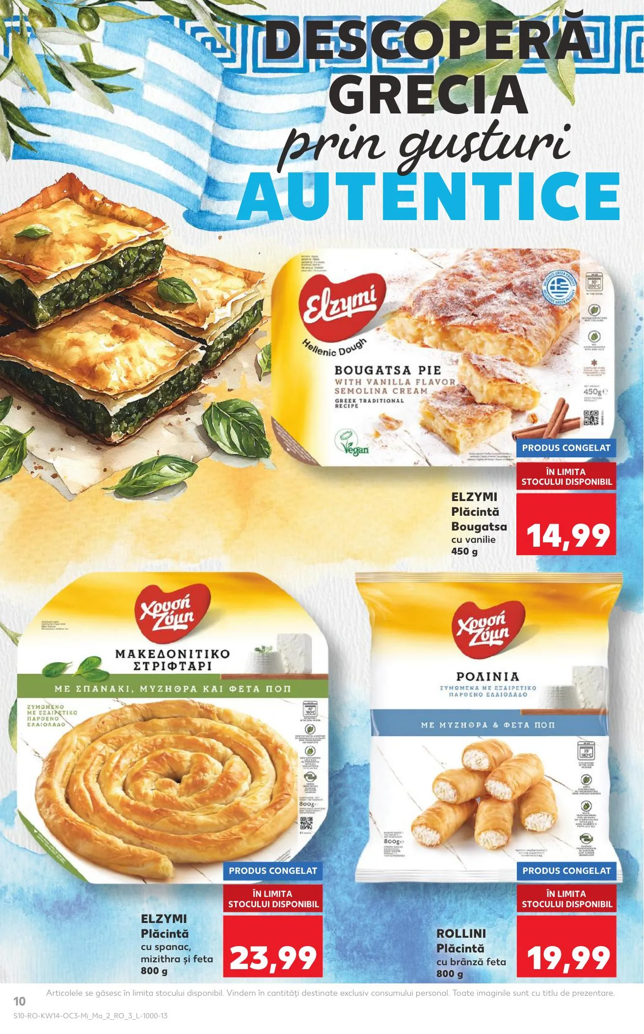 Kaufland akciós újság Románia Gorog het 04.01–04.07 – 10. oldal