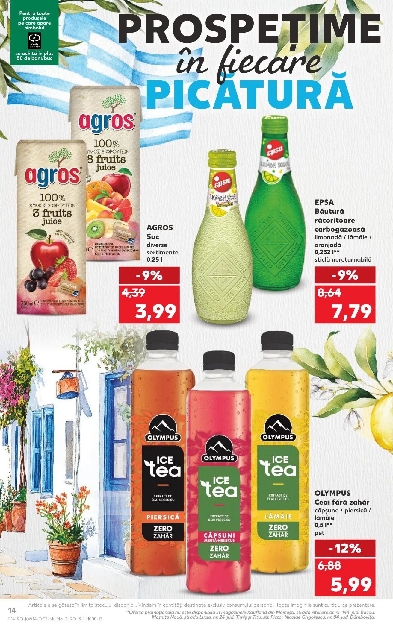 Kaufland akciós újság Románia Gorog het 04.01–04.07 – 14. oldal