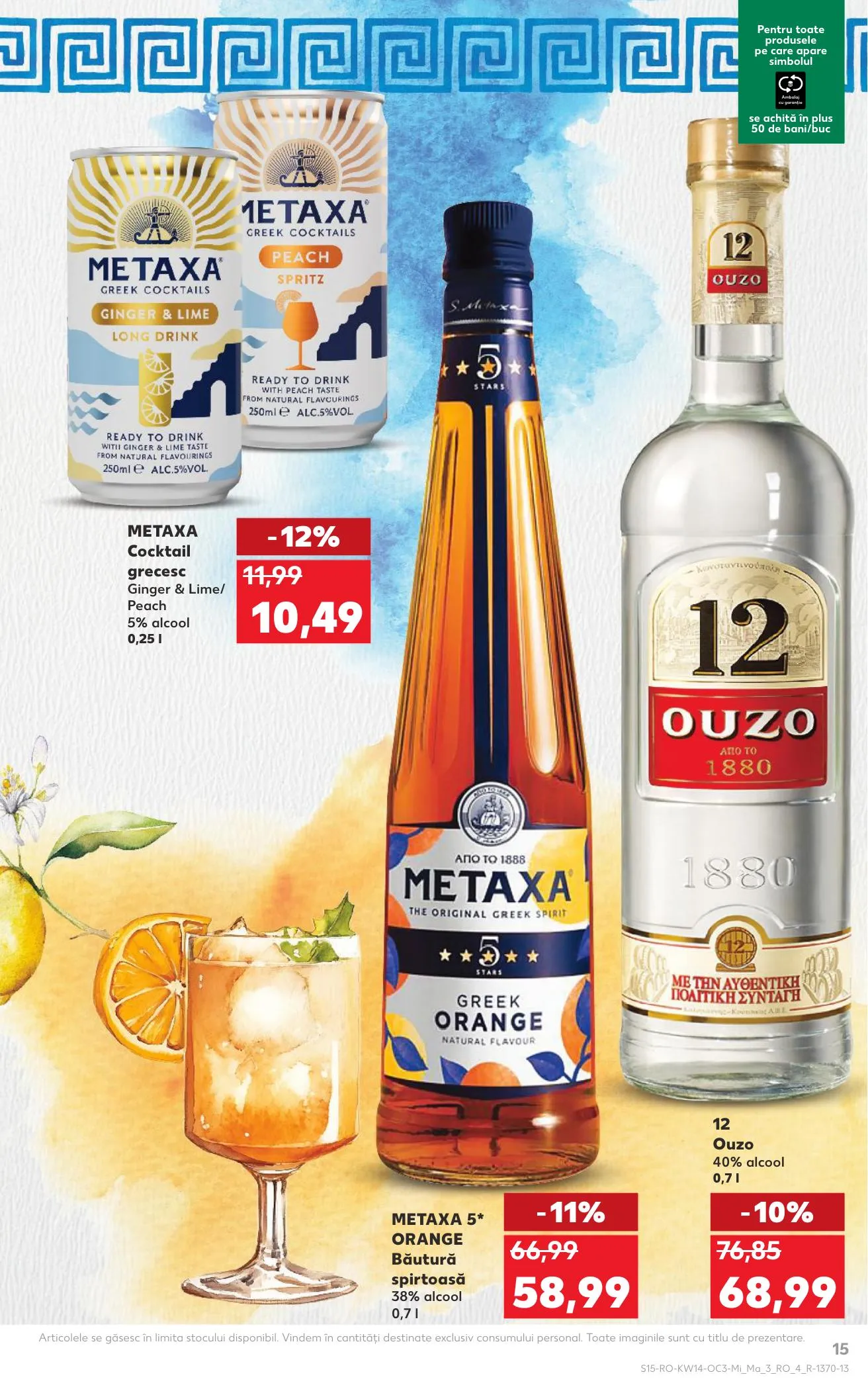 Kaufland akciós újság Románia Gorog het 04.01–04.07 – 15. oldal