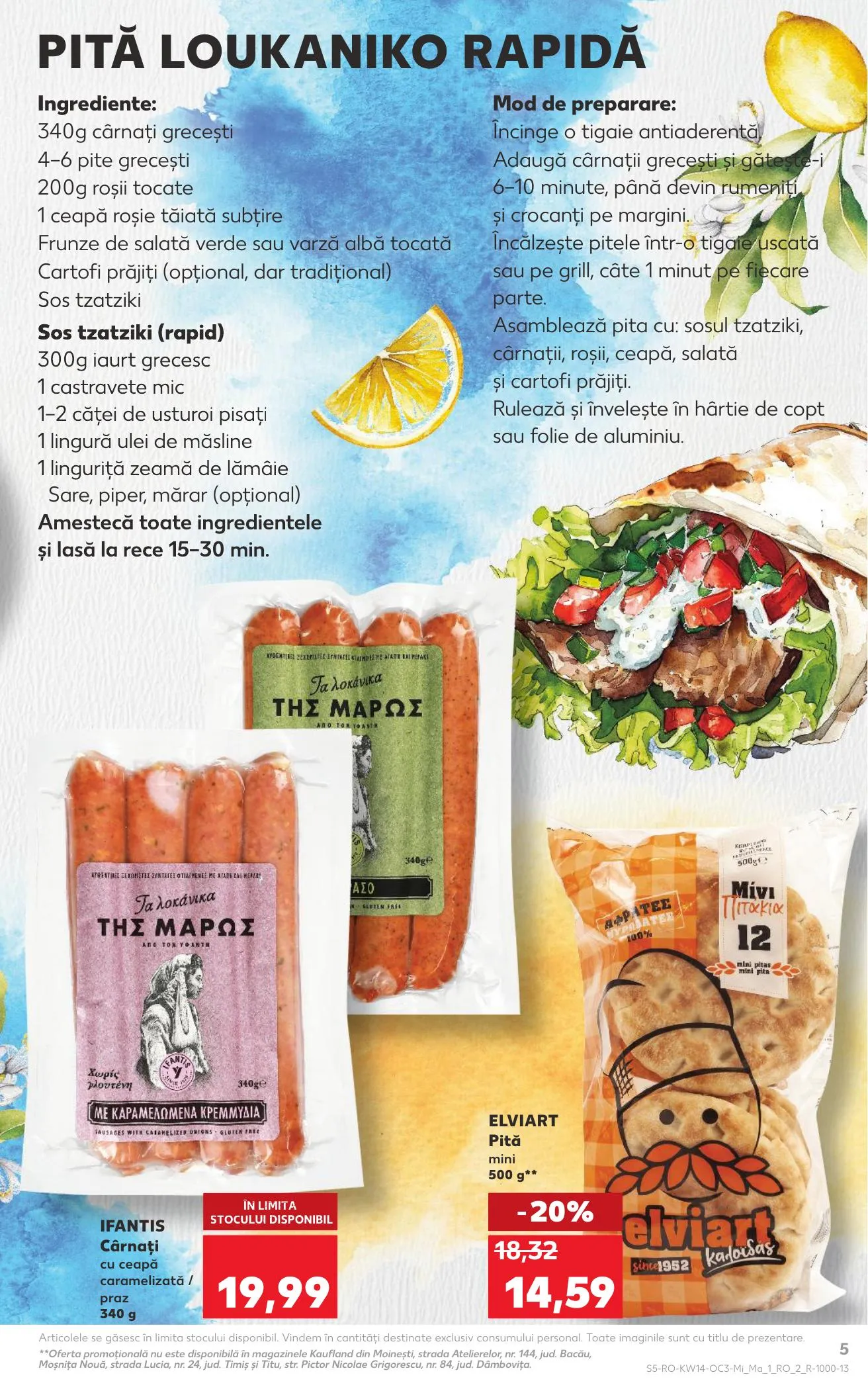 Kaufland akciós újság Románia Gorog het 04.01–04.07 – 5. oldal