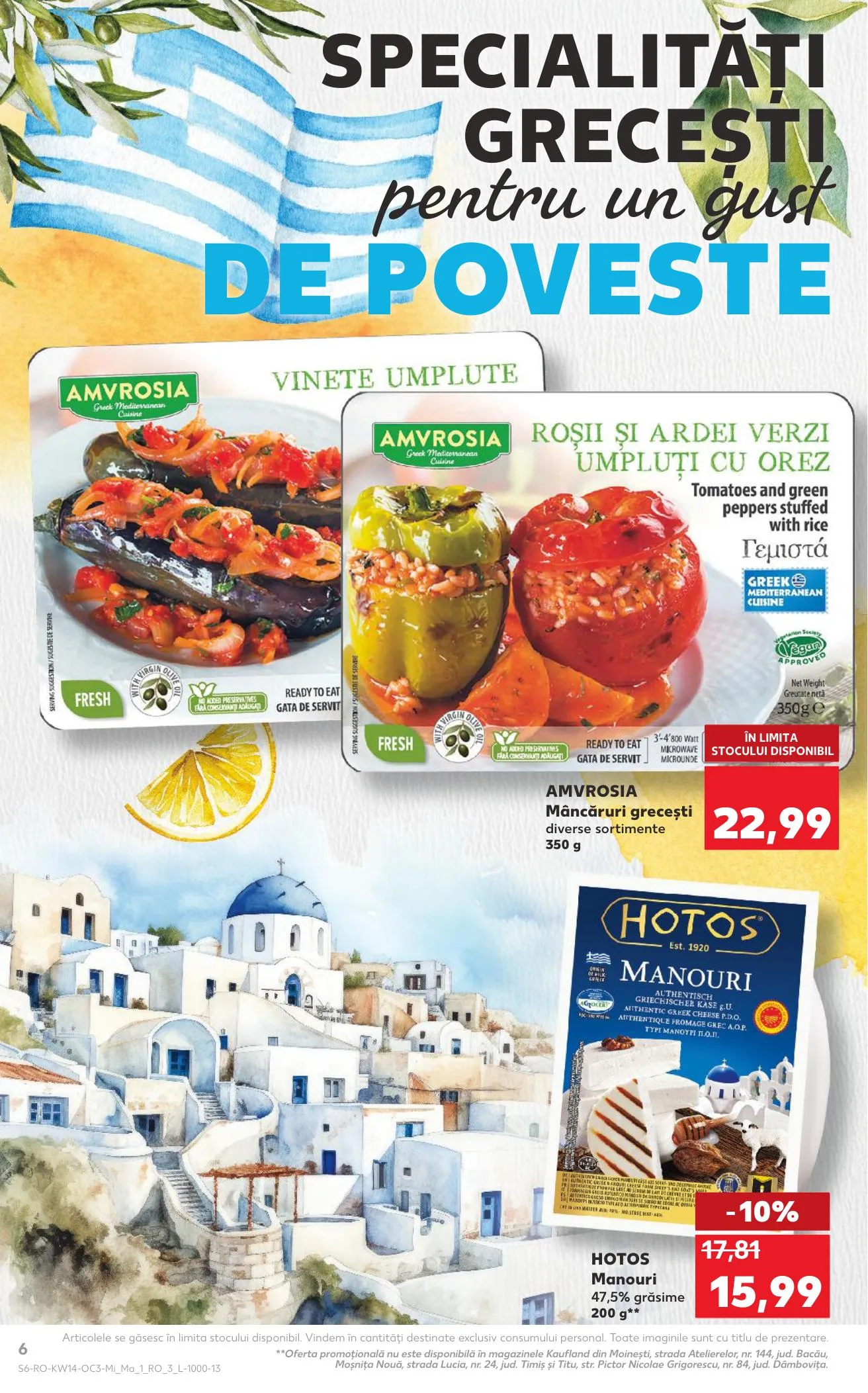 Kaufland akciós újság Románia Gorog het 04.01–04.07 – 6. oldal
