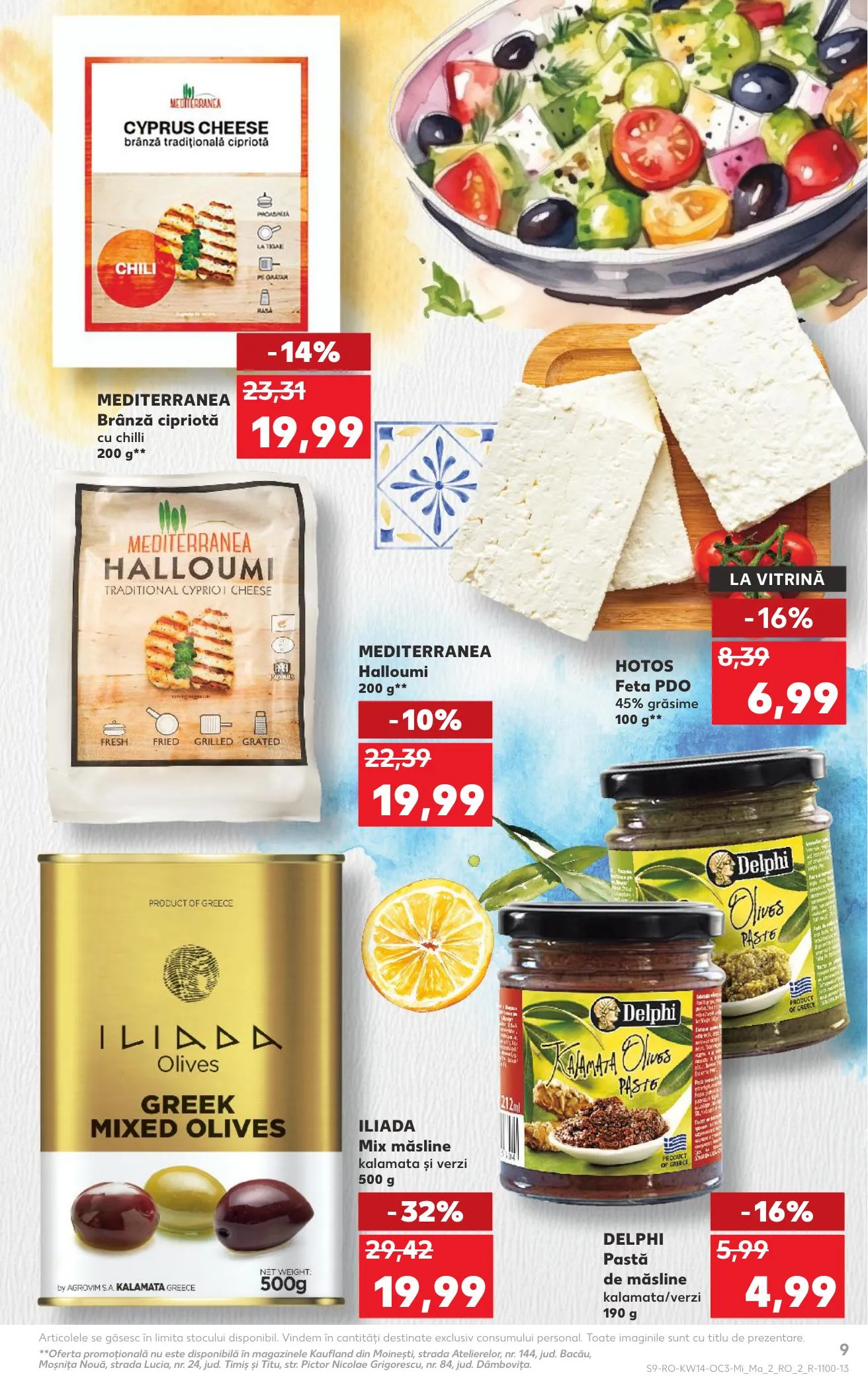 Kaufland akciós újság Románia Gorog het 04.01–04.07 – 9. oldal
