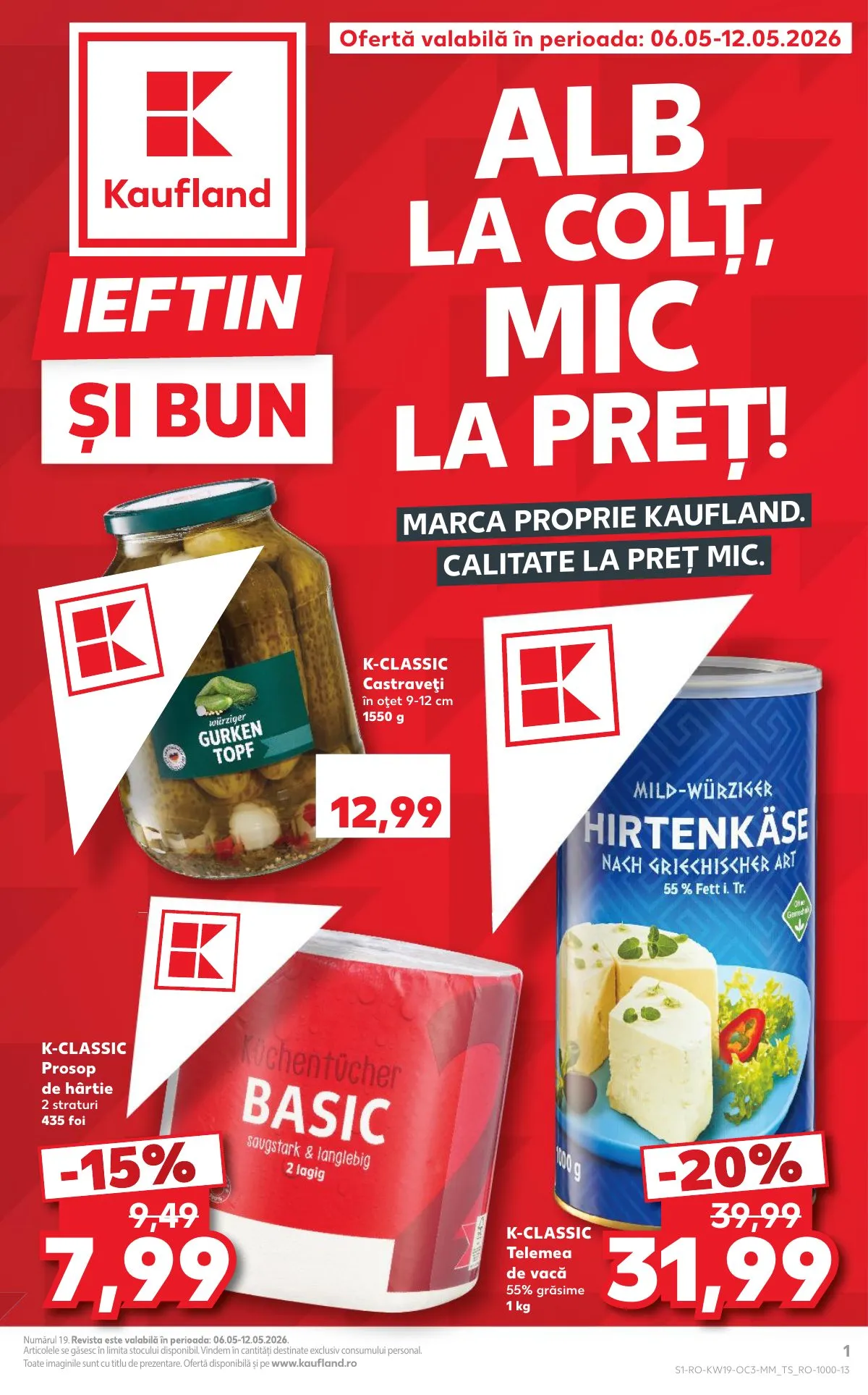 Kaufland akciós újság Románia Gorog het 05.06–05.12