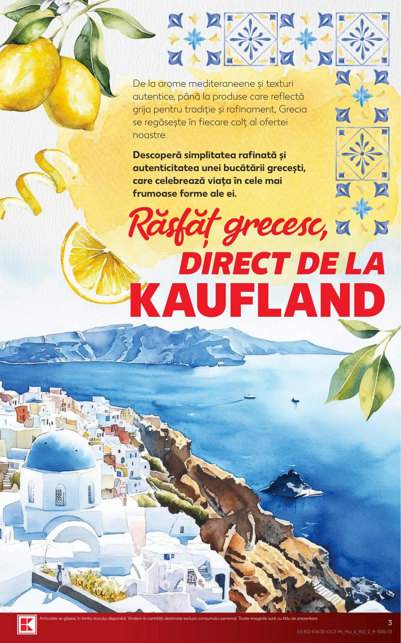 Kaufland akciós újság Románia Gorog het 07.22–07.28 – 3. oldal