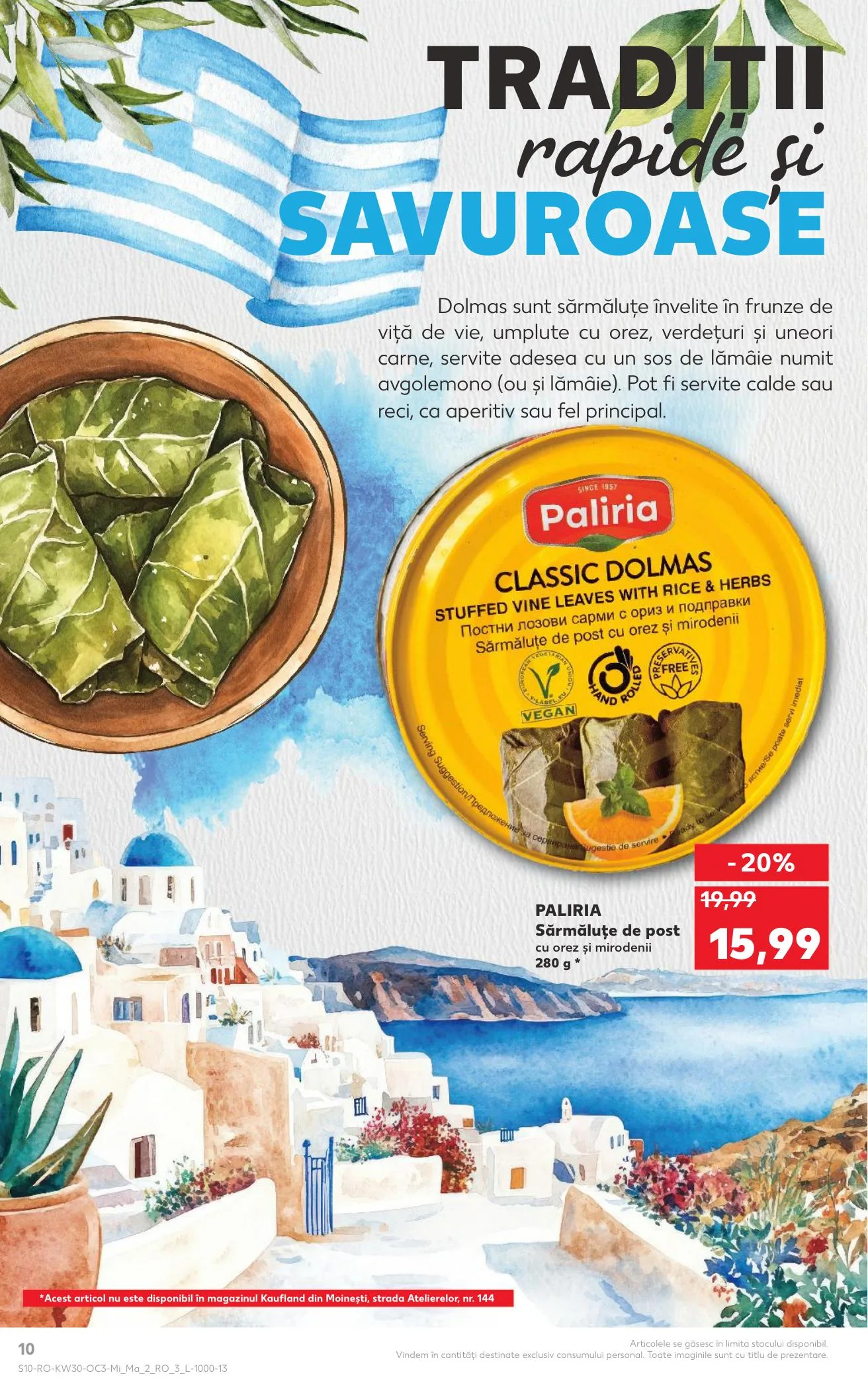 Kaufland akciós újság Románia Gorog Hetek 07.23–07.29 – 10. oldal