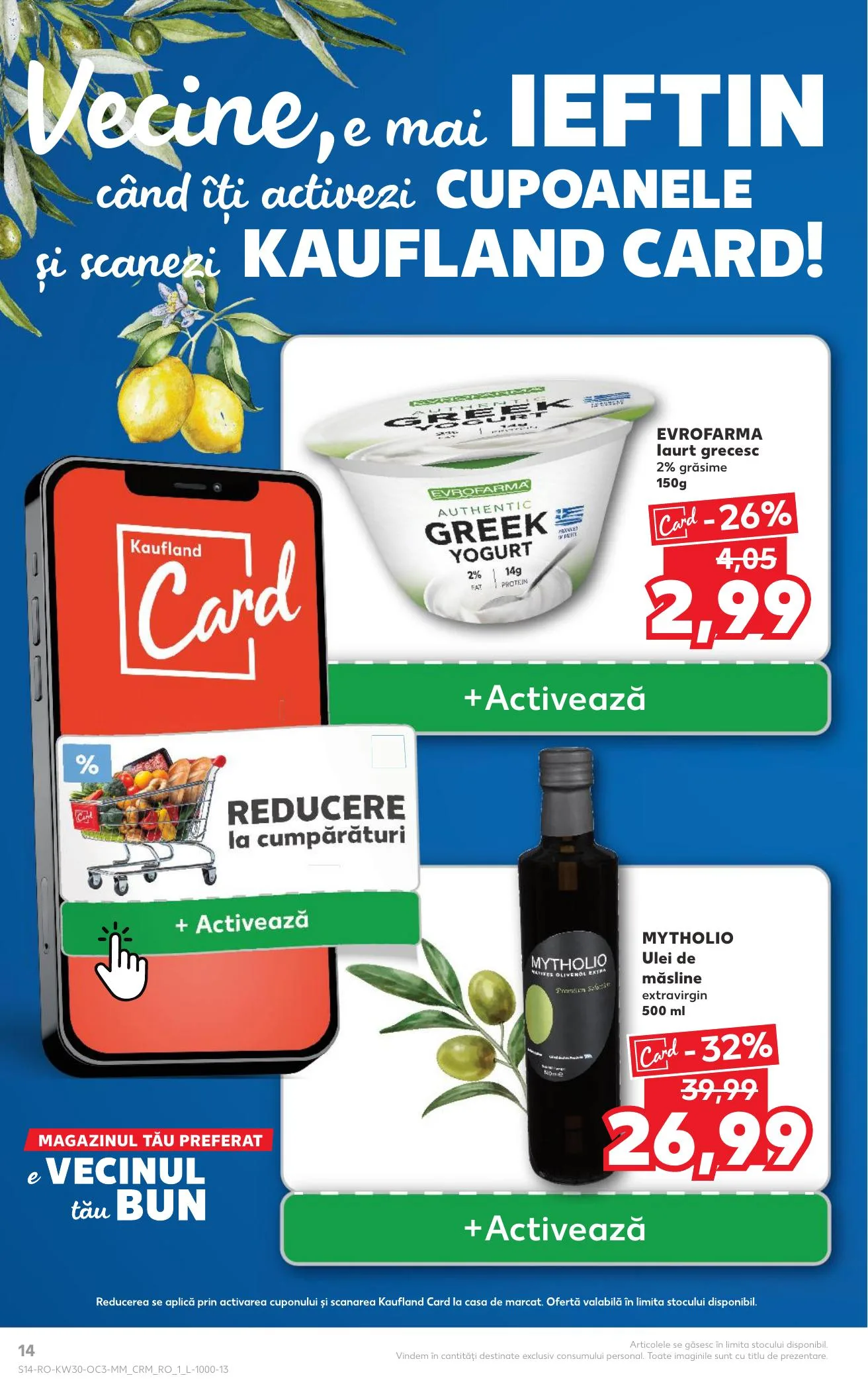 Kaufland akciós újság Románia Gorog Hetek 07.23–07.29 – 14. oldal