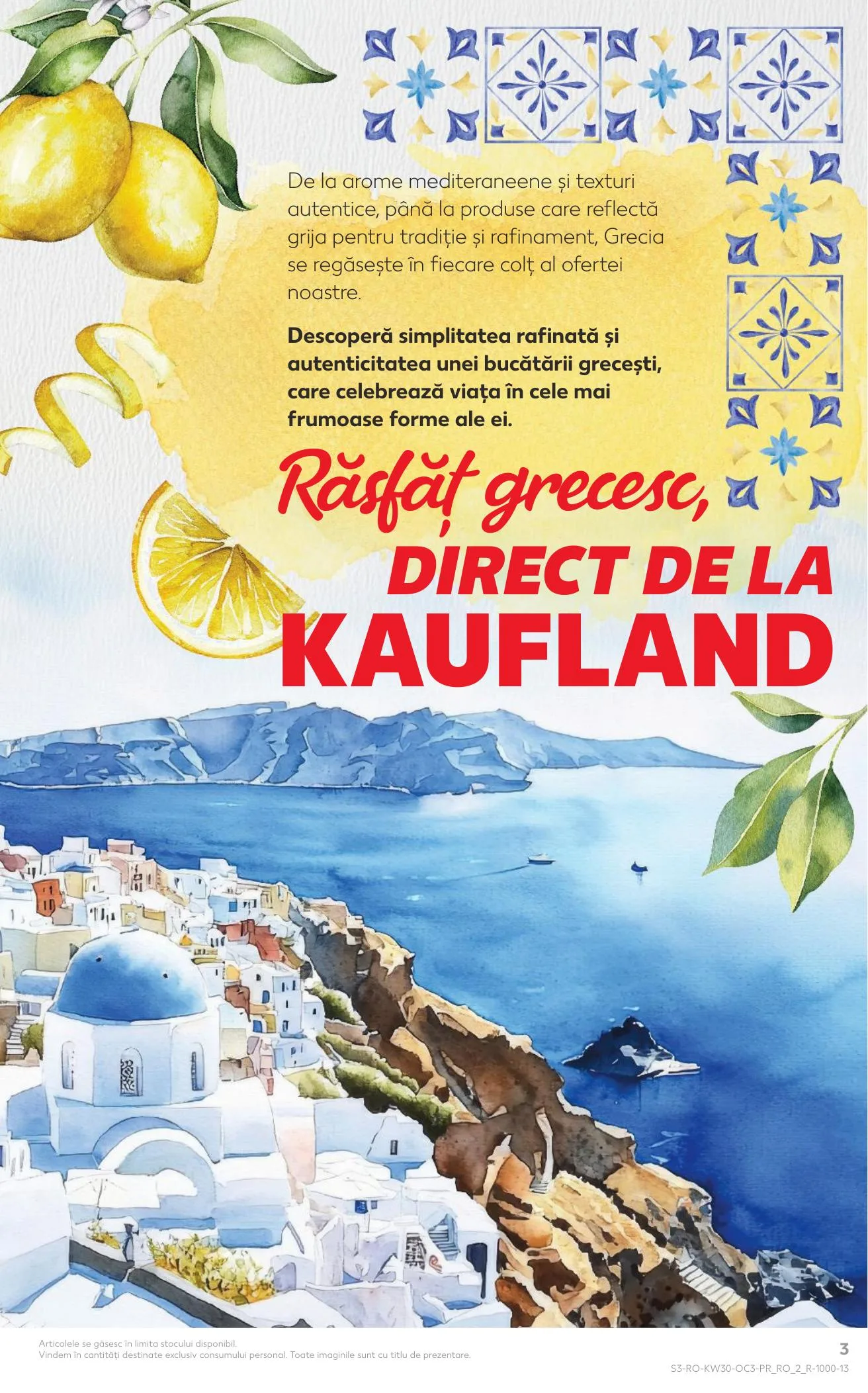 Kaufland akciós újság Románia Gorog Hetek 07.23–07.29 – 3. oldal