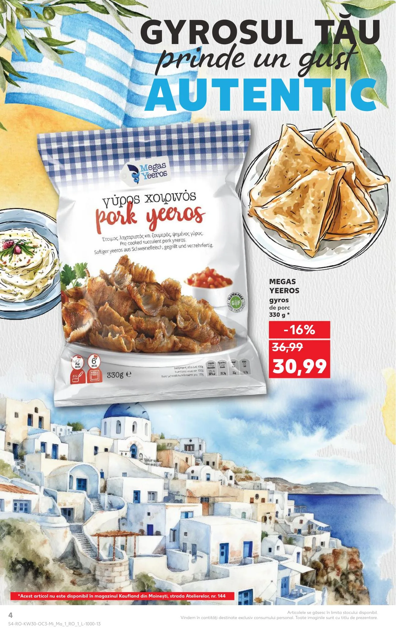 Kaufland akciós újság Románia Gorog Hetek 07.23–07.29 – 4. oldal