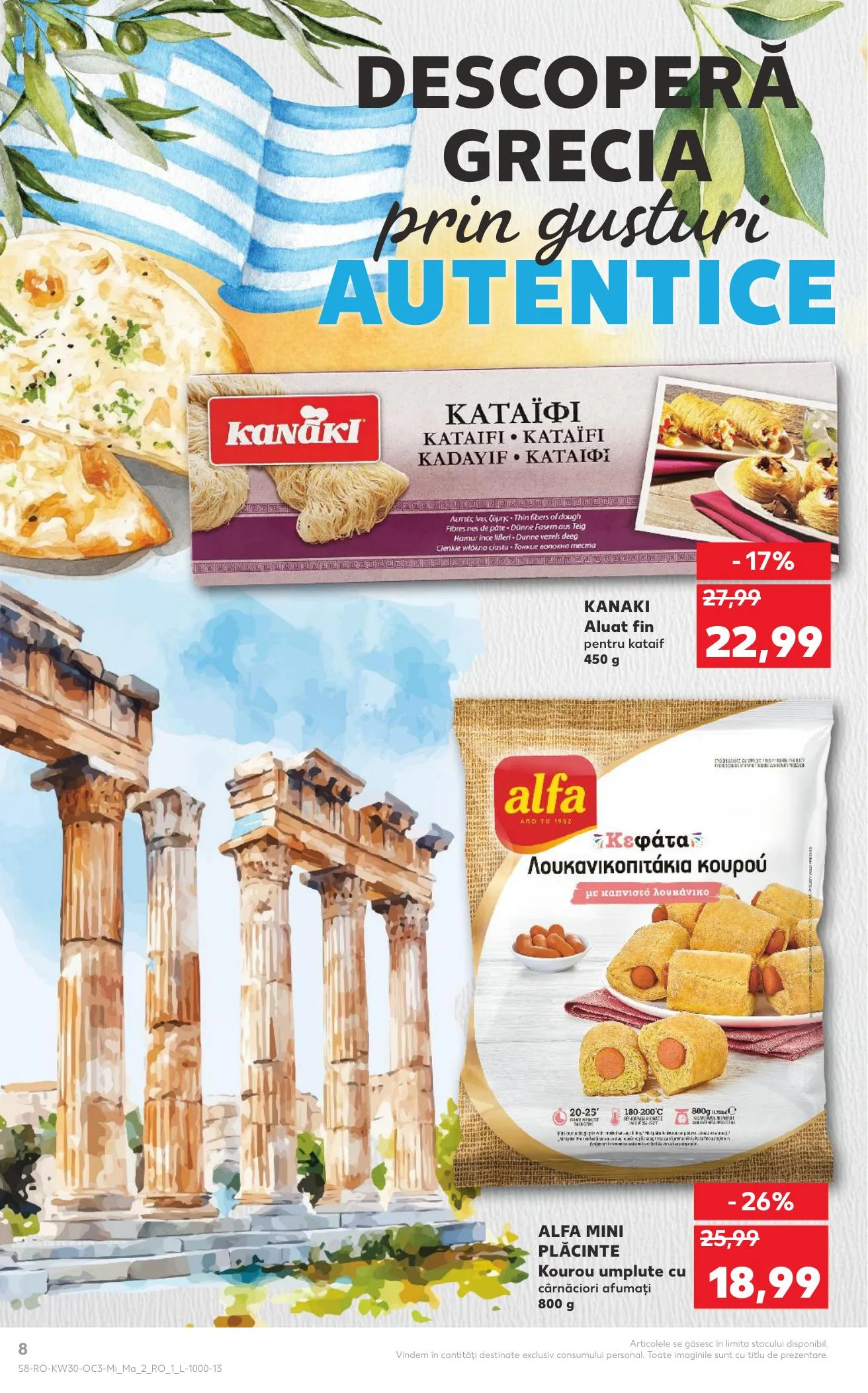 Kaufland akciós újság Románia Gorog Hetek 07.23–07.29 – 8. oldal