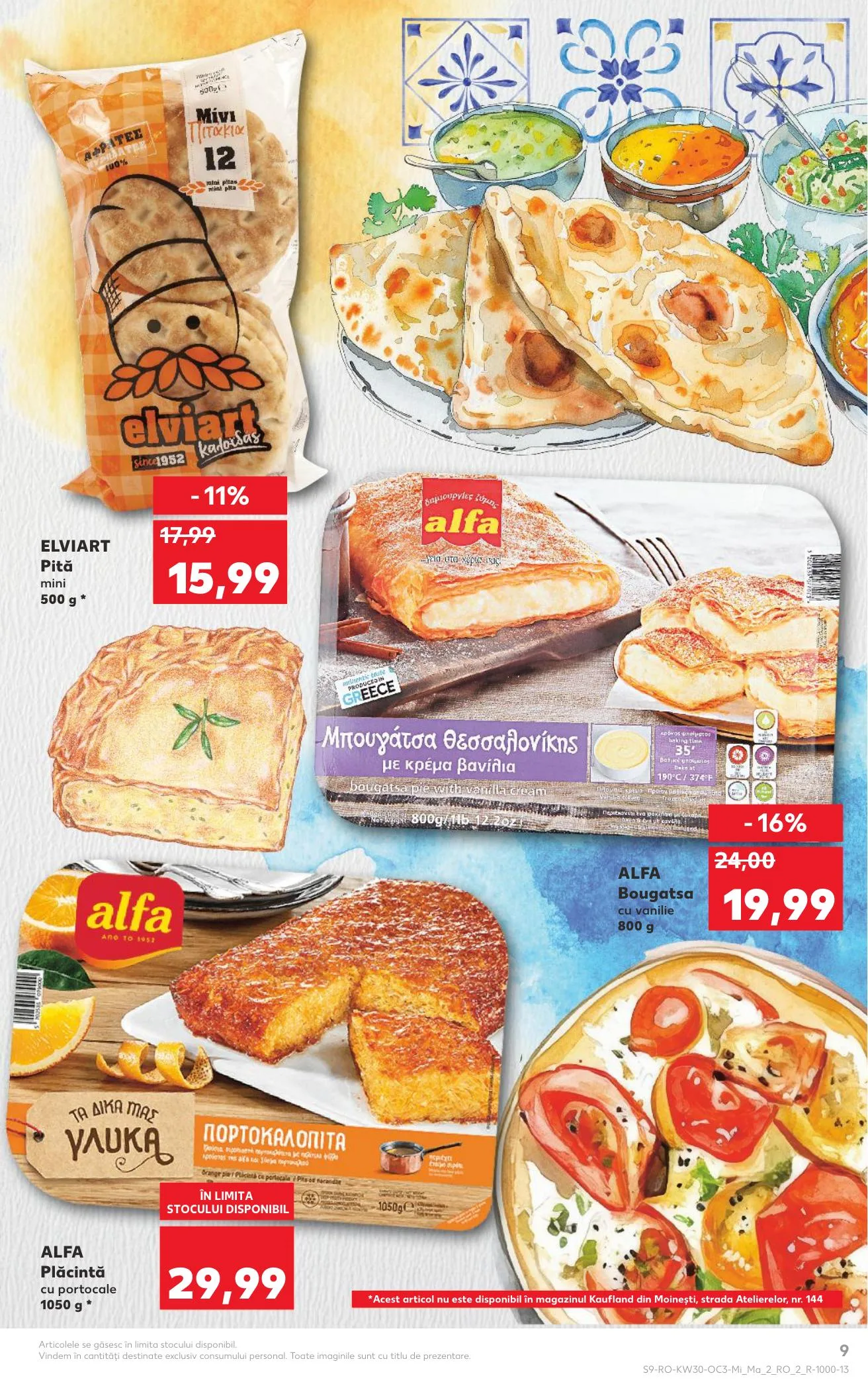 Kaufland akciós újság Románia Gorog Hetek 07.23–07.29 – 9. oldal