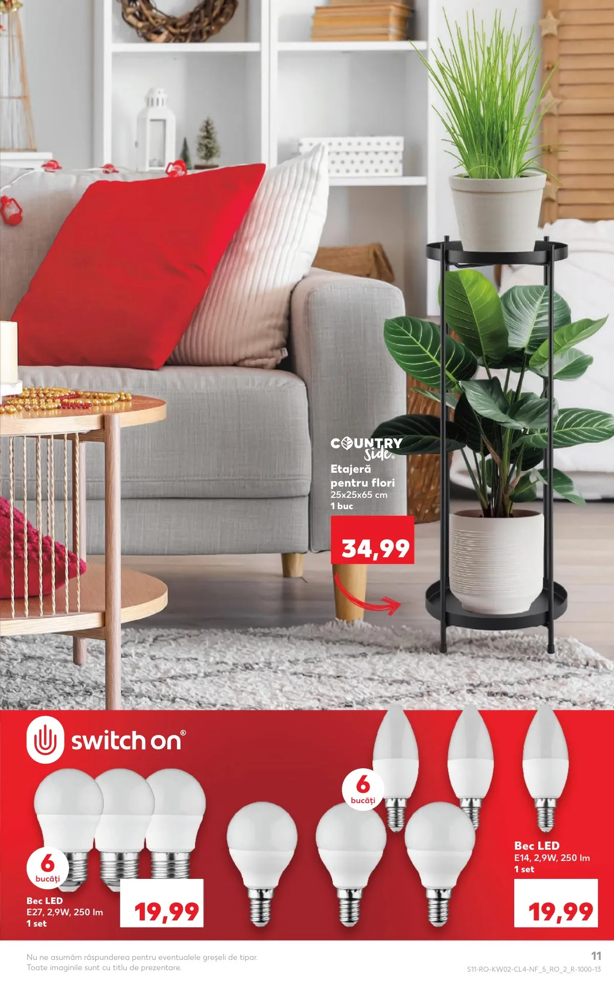 Kaufland akciós újság Románia Haztartas 01.07–01.13 – 11. oldal