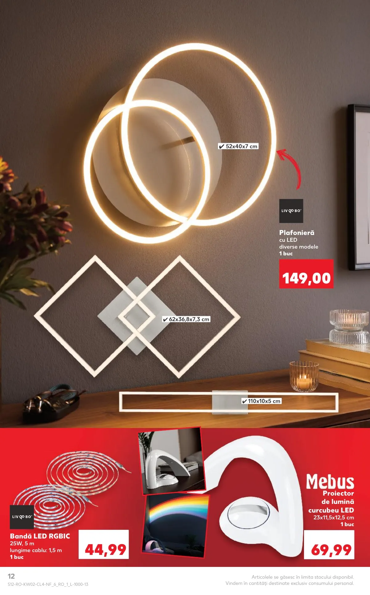 Kaufland akciós újság Románia Haztartas 01.07–01.13 – 12. oldal