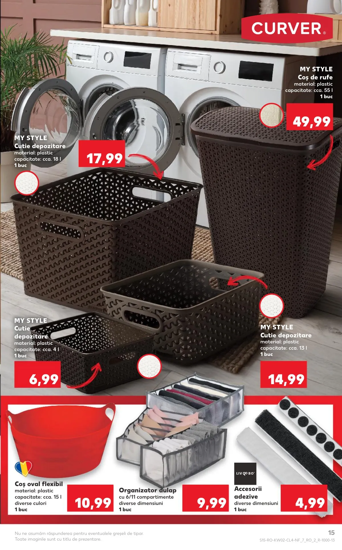 Kaufland akciós újság Románia Haztartas 01.07–01.13 – 15. oldal