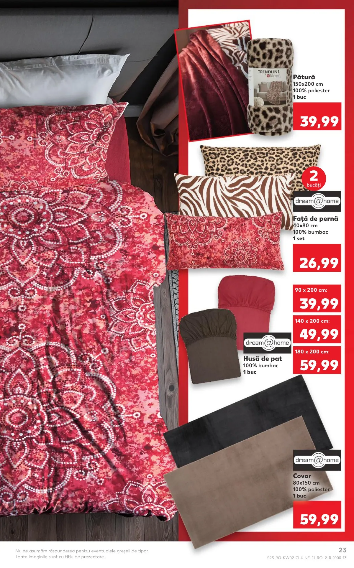 Kaufland akciós újság Románia Haztartas 01.07–01.13 – 23. oldal
