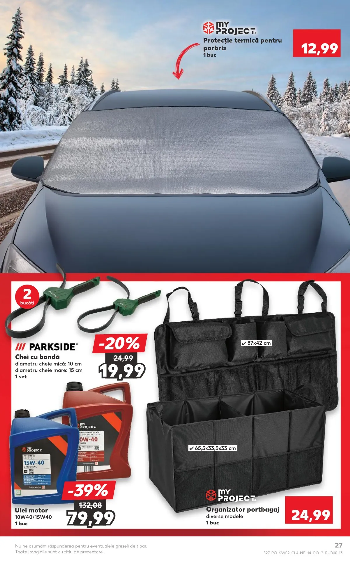 Kaufland akciós újság Románia Haztartas 01.07–01.13 – 27. oldal