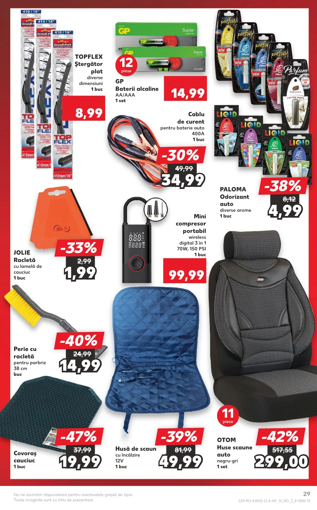 Kaufland akciós újság Románia Haztartas 01.07–01.13 – 29. oldal