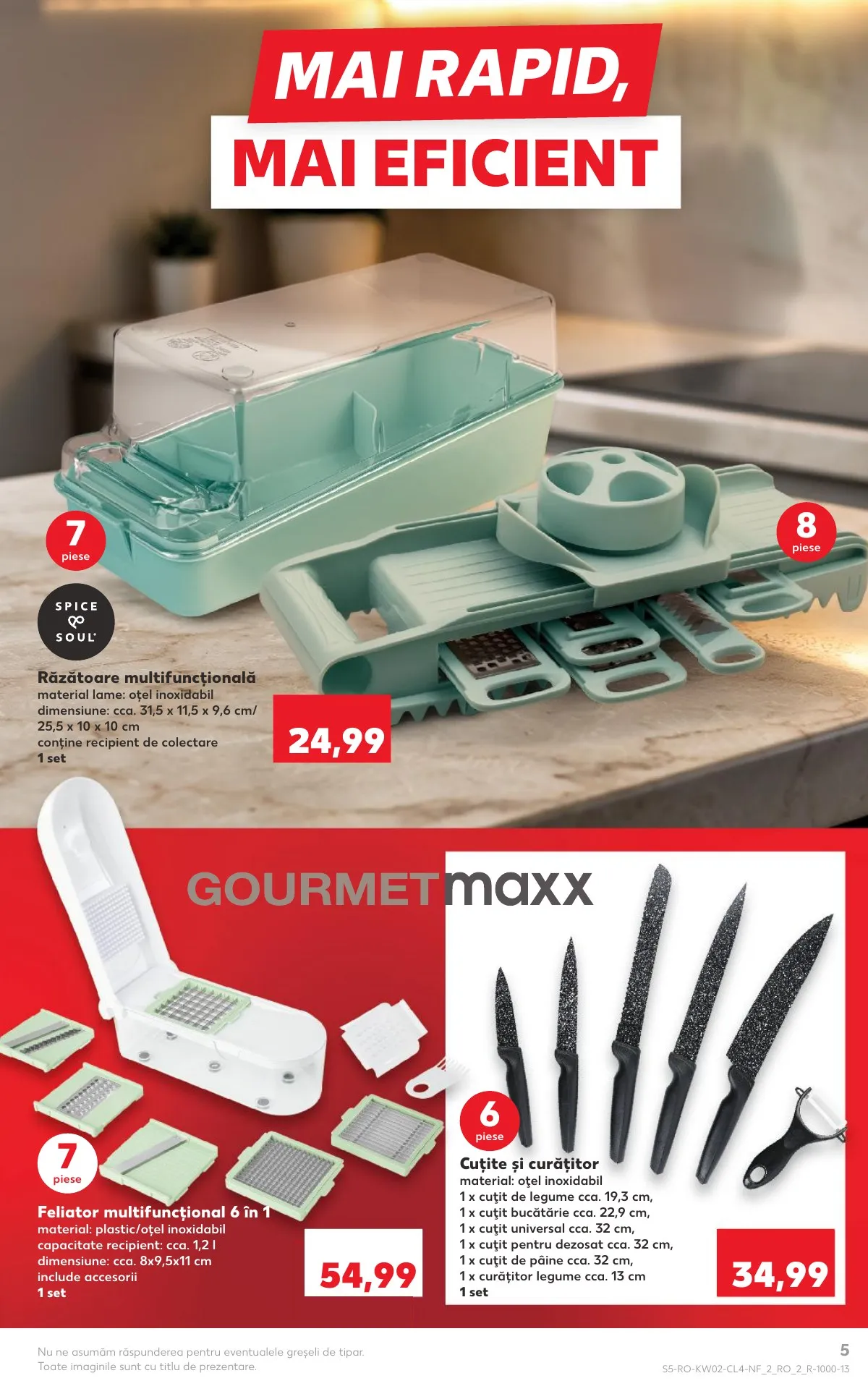 Kaufland akciós újság Románia Haztartas 01.07–01.13 – 5. oldal