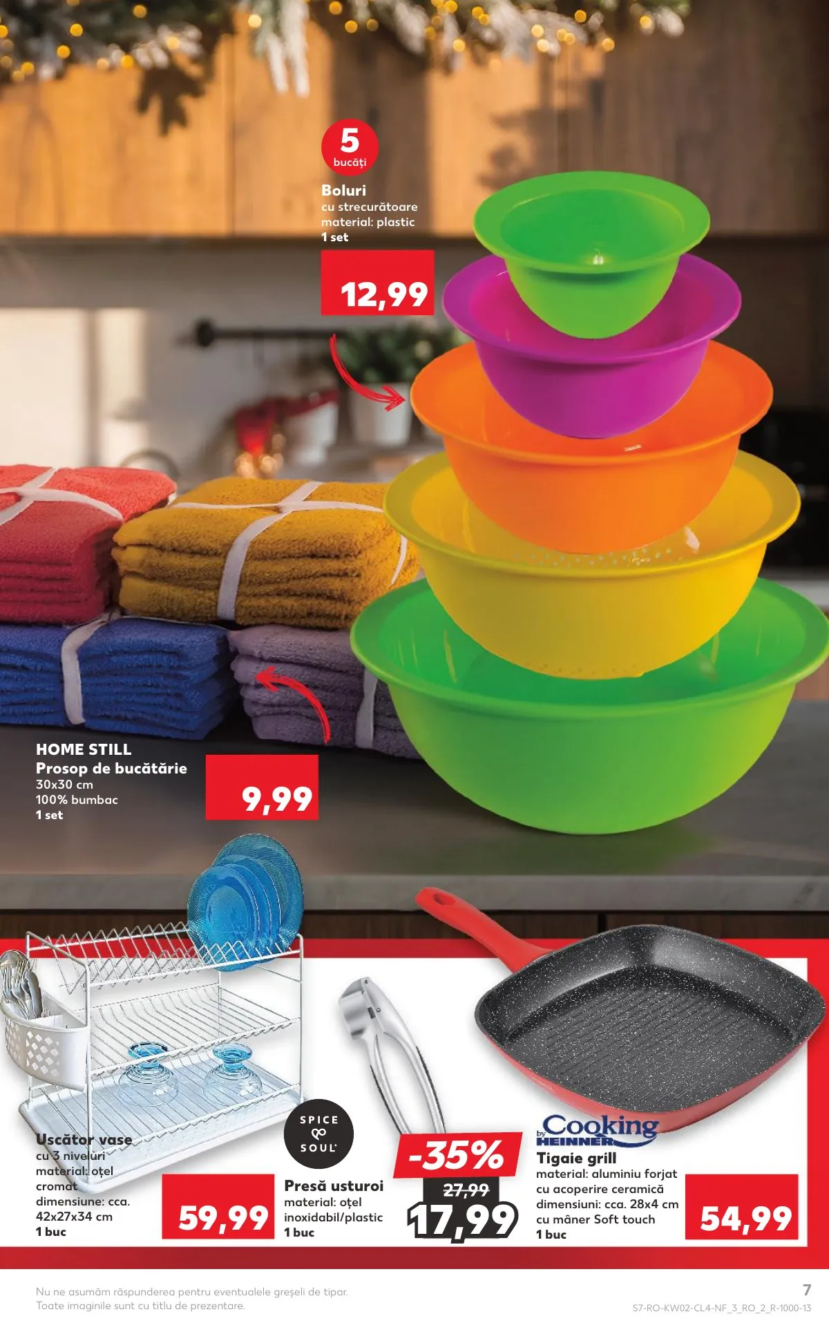 Kaufland akciós újság Románia Haztartas 01.07–01.13 – 7. oldal