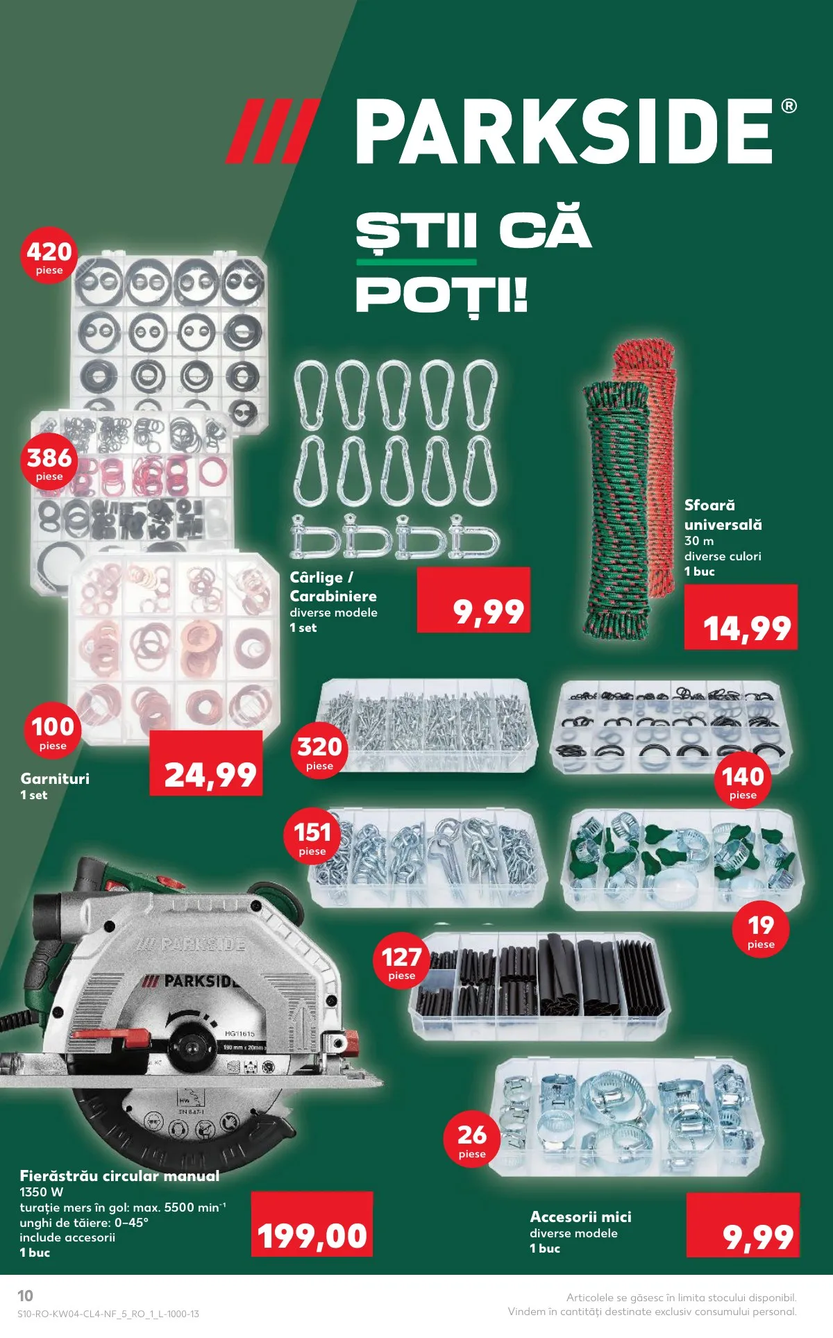 Kaufland akciós újság Románia Haztartas 01.21–01.27 – 10. oldal