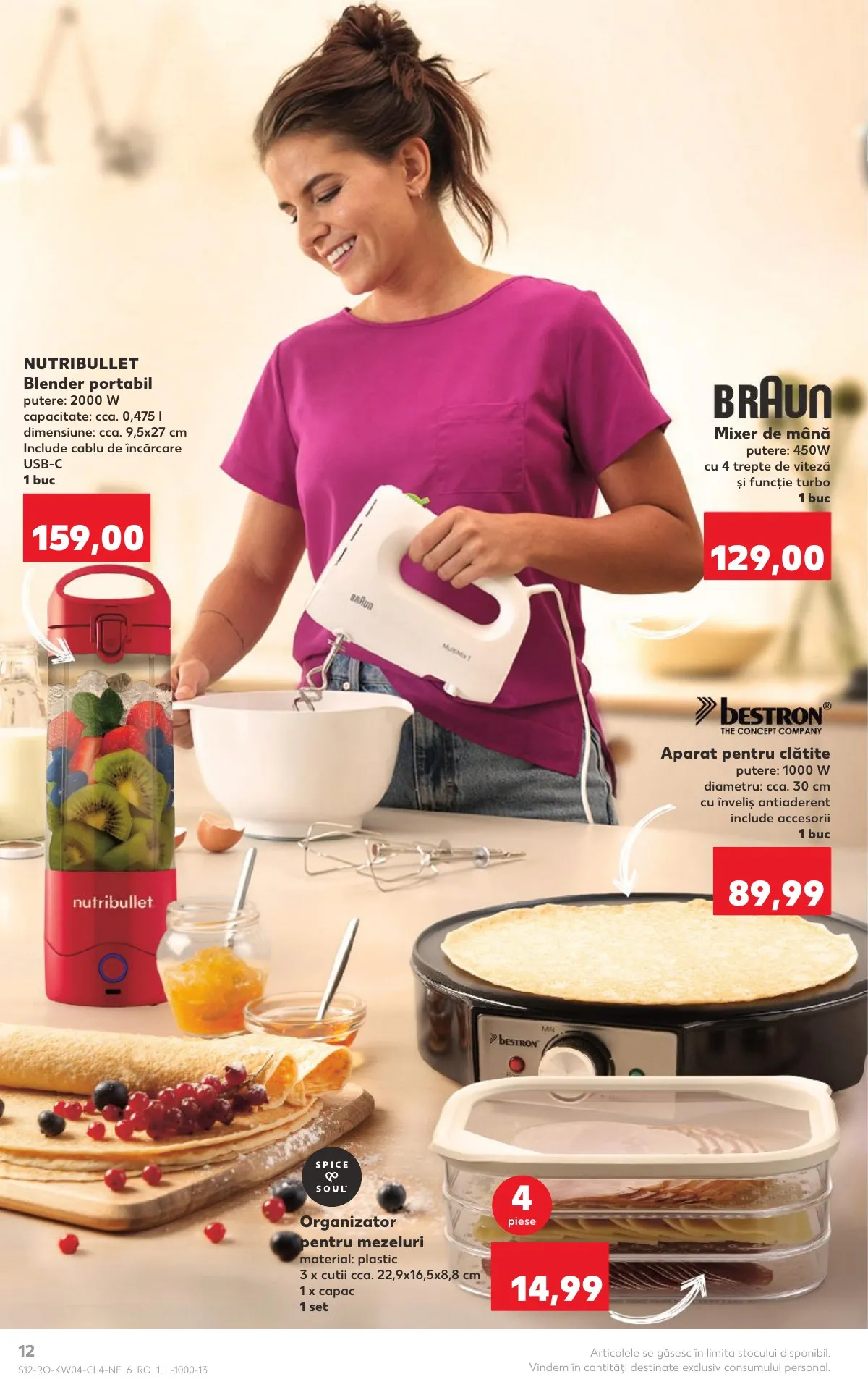 Kaufland akciós újság Románia Haztartas 01.21–01.27 – 12. oldal