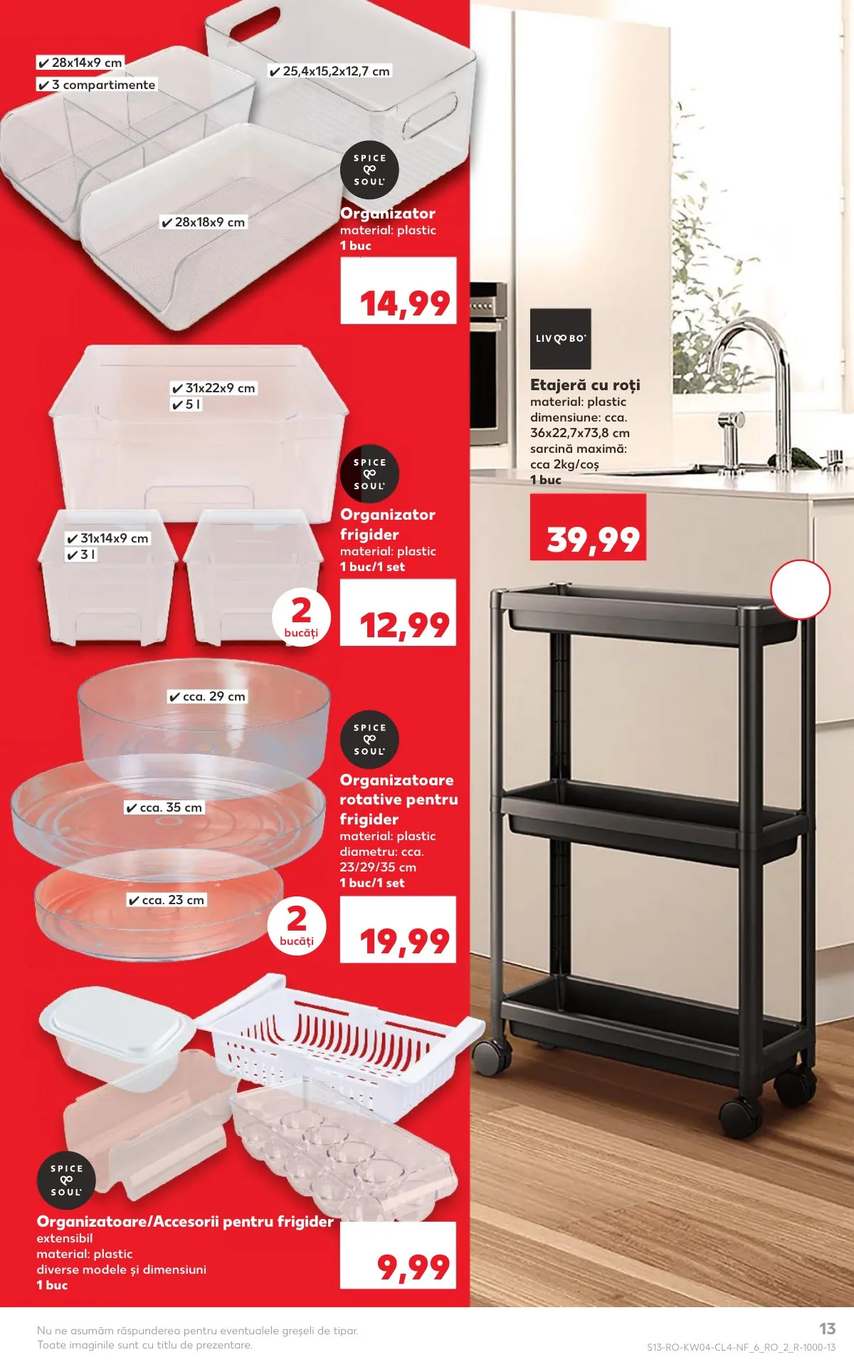 Kaufland akciós újság Románia Haztartas 01.21–01.27 – 13. oldal