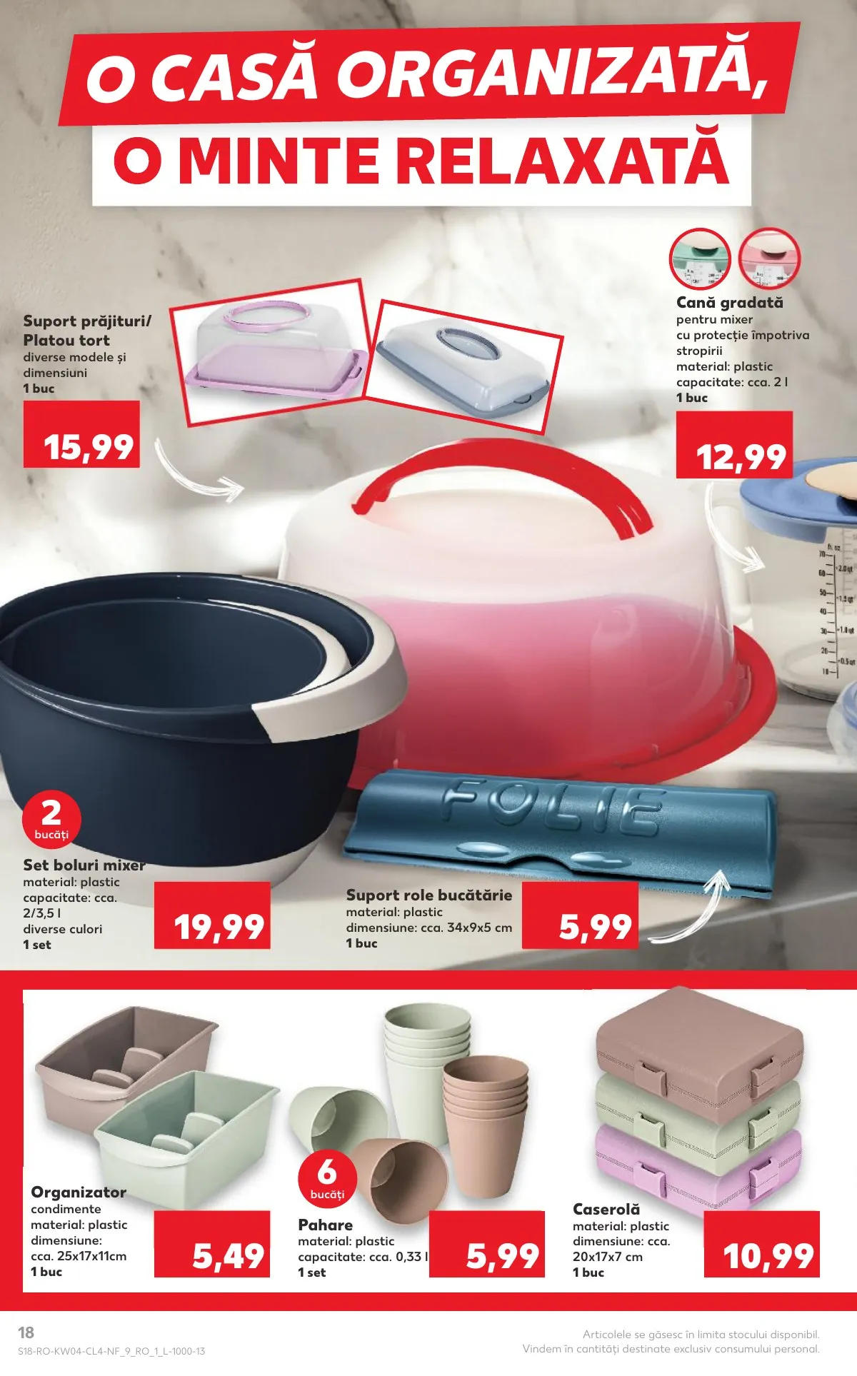Kaufland akciós újság Románia Haztartas 01.21–01.27 – 18. oldal