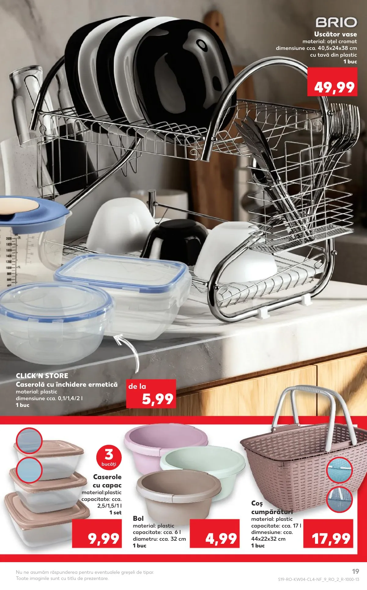 Kaufland akciós újság Románia Haztartas 01.21–01.27 – 19. oldal