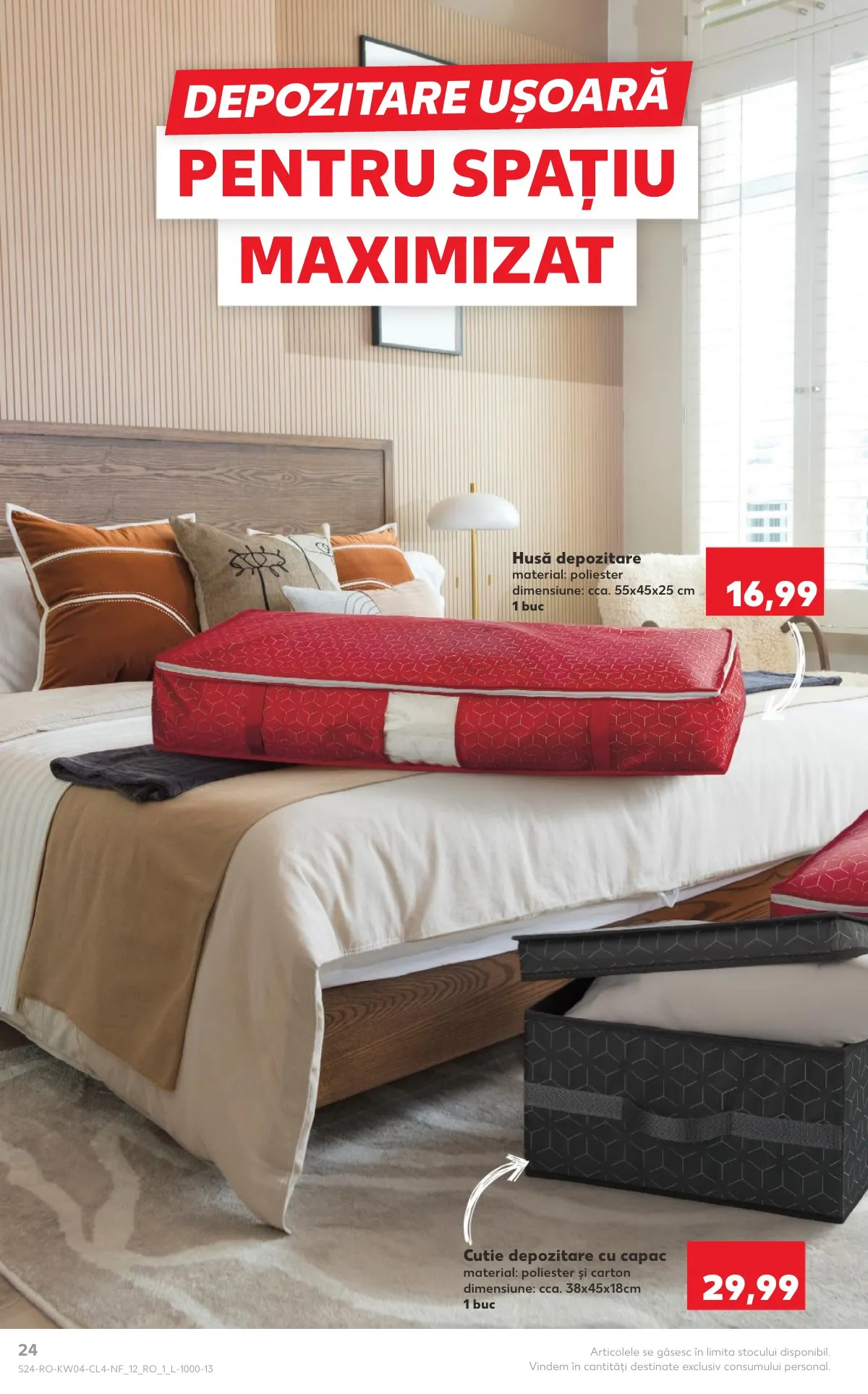 Kaufland akciós újság Románia Haztartas 01.21–01.27 – 24. oldal