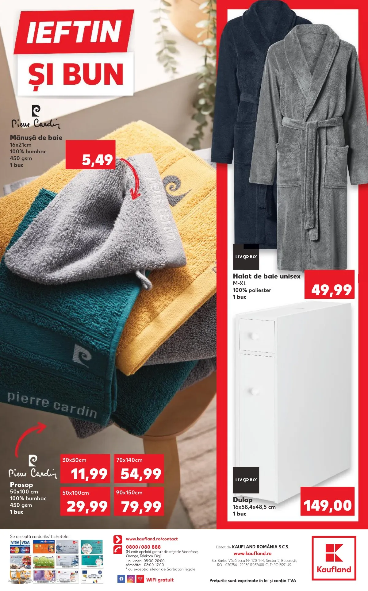 Kaufland akciós újság Románia Haztartas 01.21–01.27 – 34. oldal
