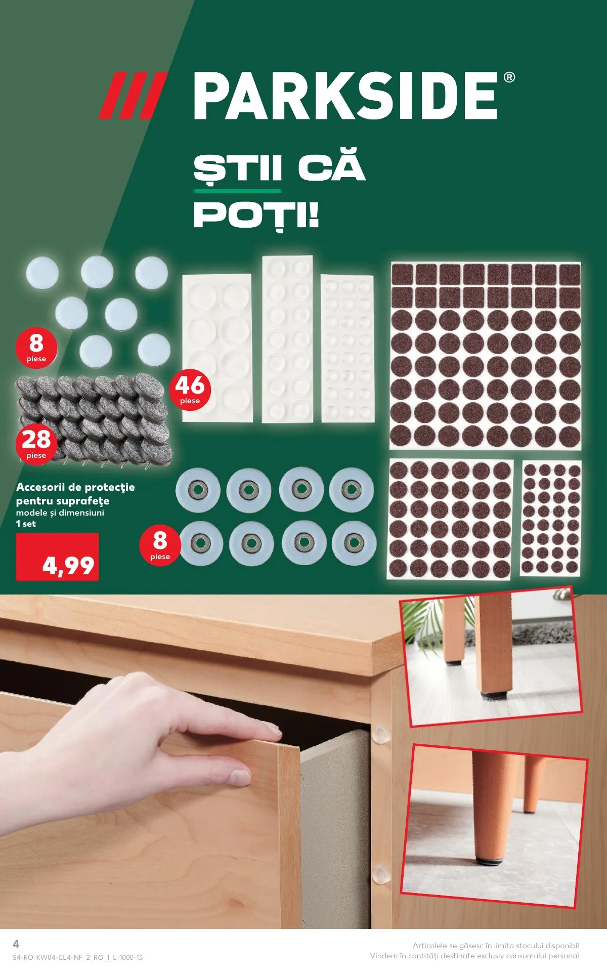 Kaufland akciós újság Románia Haztartas 01.21–01.27 – 4. oldal