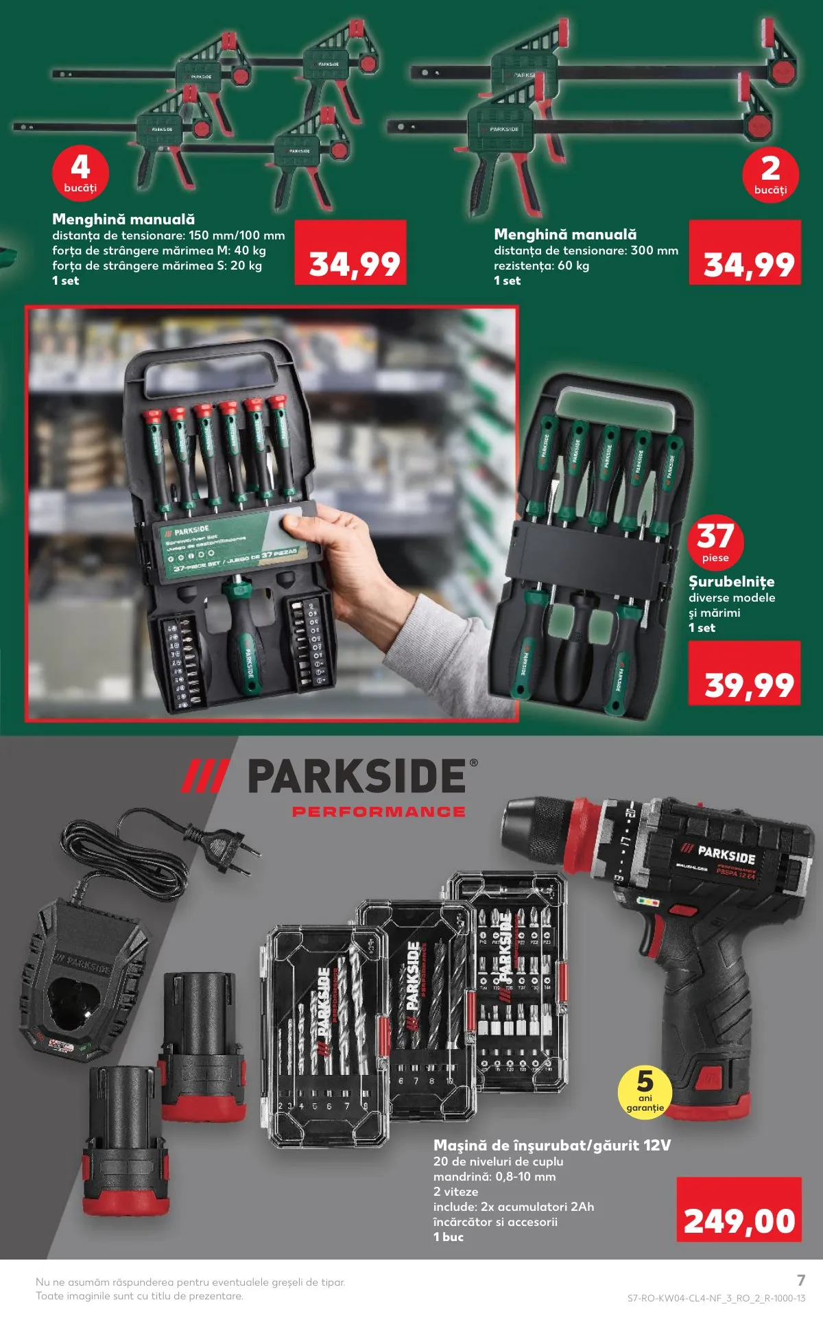 Kaufland akciós újság Románia Haztartas 01.21–01.27 – 7. oldal
