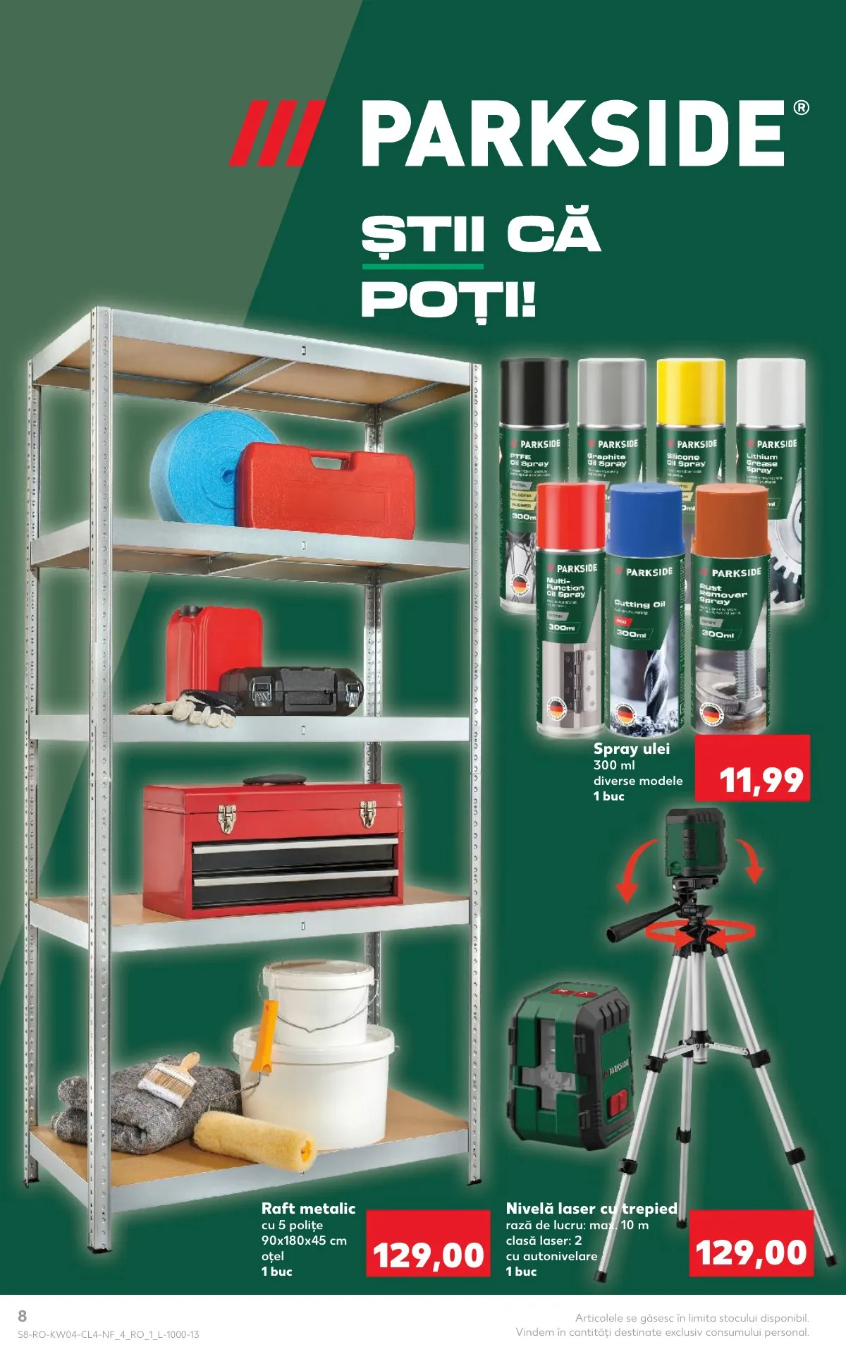 Kaufland akciós újság Románia Haztartas 01.21–01.27 – 8. oldal