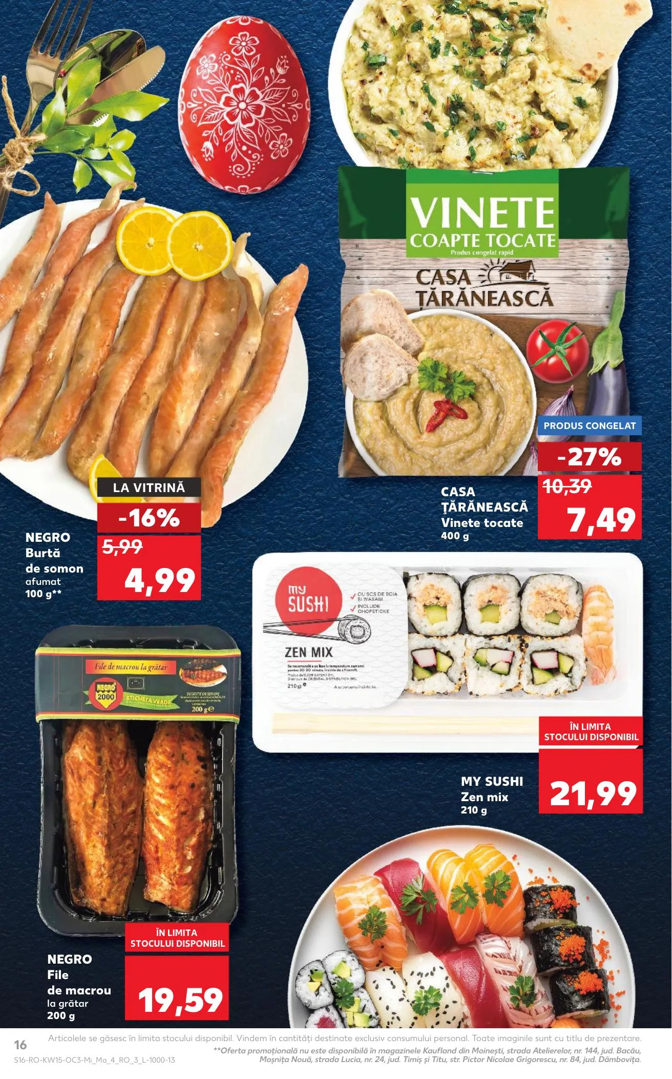 Kaufland akciós újság Románia húsvét 04.08–04.14 – 16. oldal
