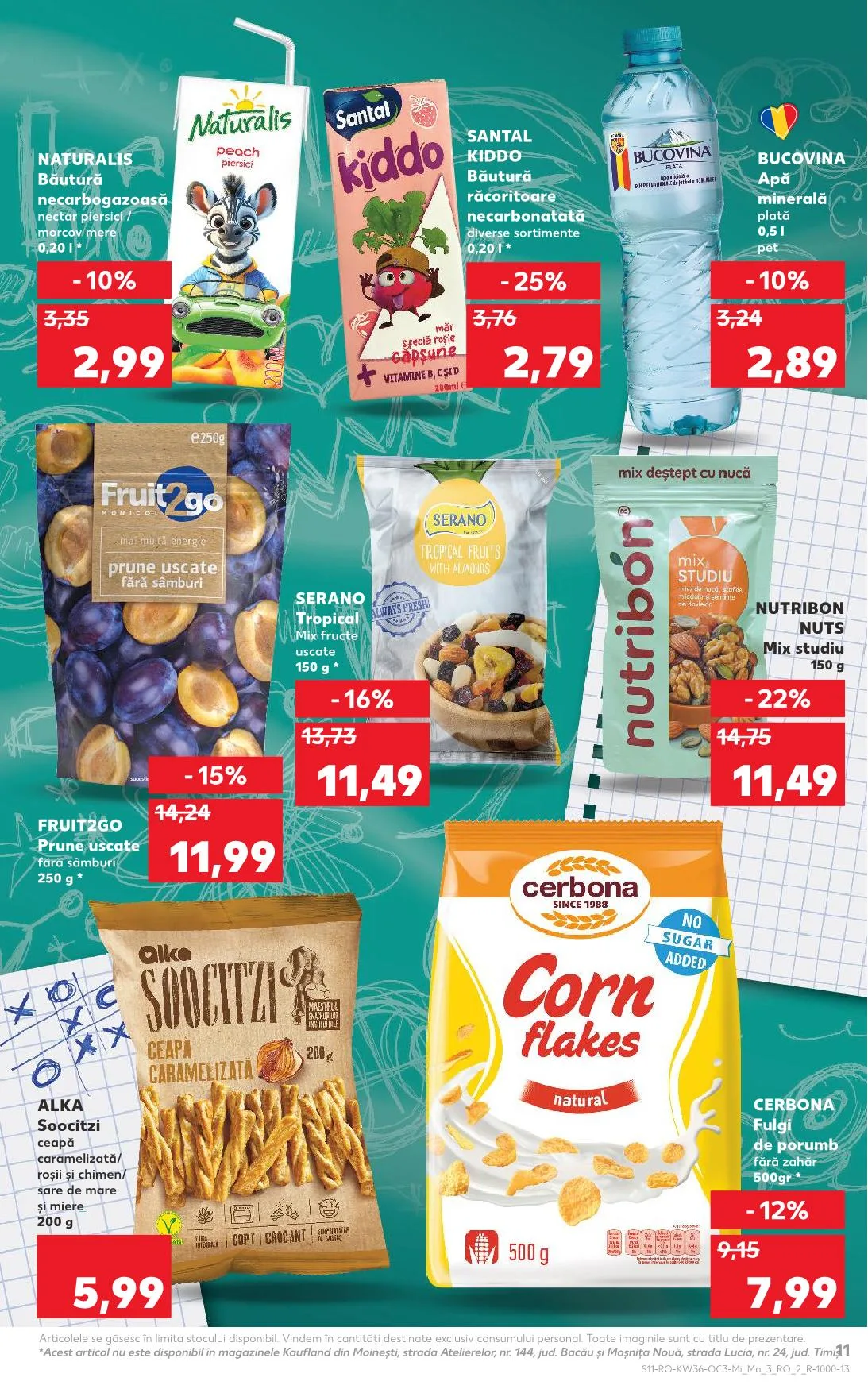 Kaufland akciós újság Románia iskolakezdés 09.03–09.09 – 3. oldal