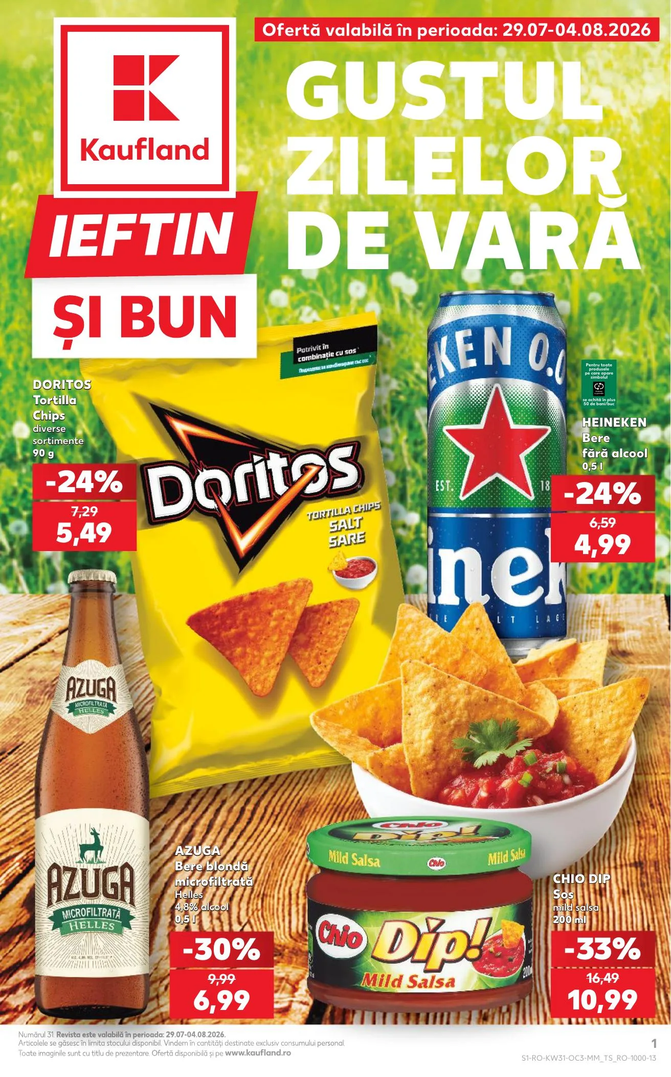Kaufland akciós újság Románia kerti parti 07.29–08.04