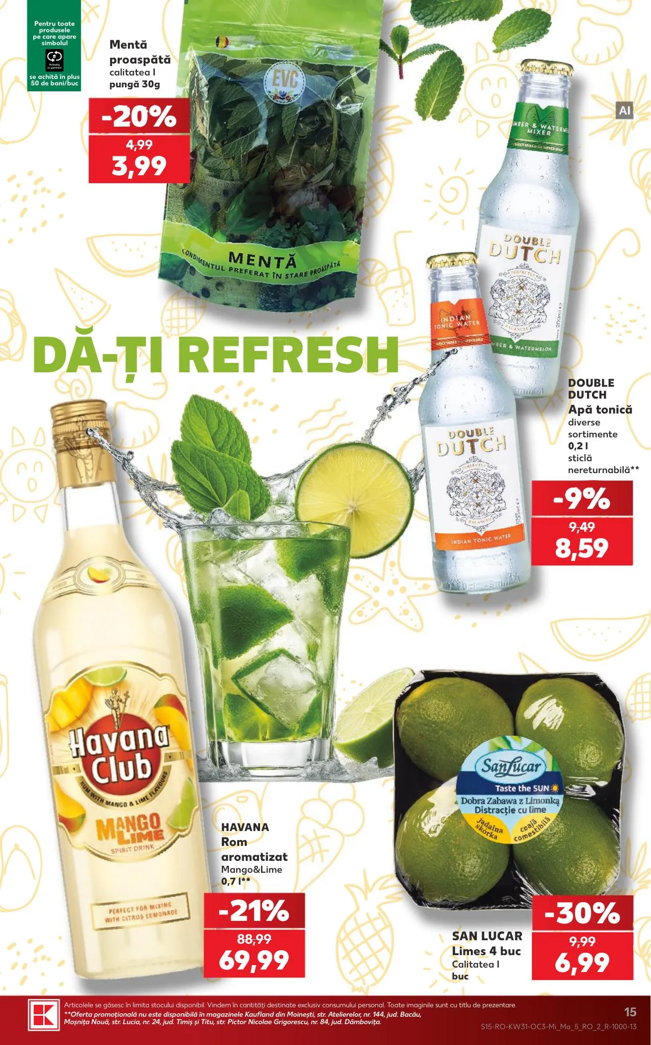 Kaufland akciós újság Románia kerti parti 07.29–08.04 – 15. oldal