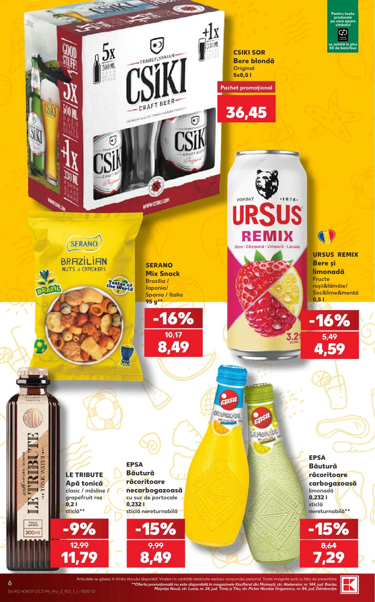 Kaufland akciós újság Románia kerti parti 07.29–08.04 – 6. oldal