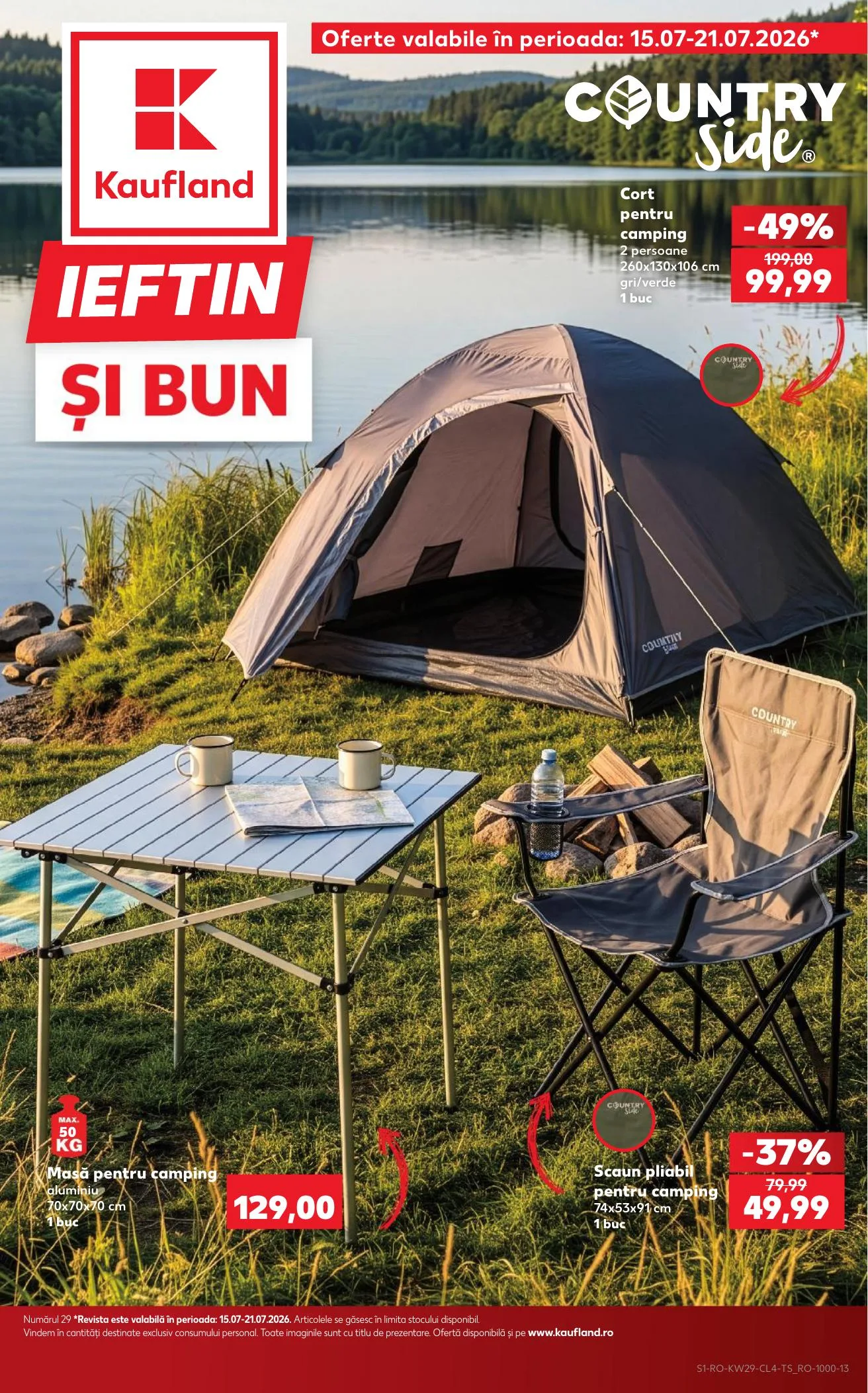 Kaufland akciós újság Románia Kirandulas 07.15–07.21