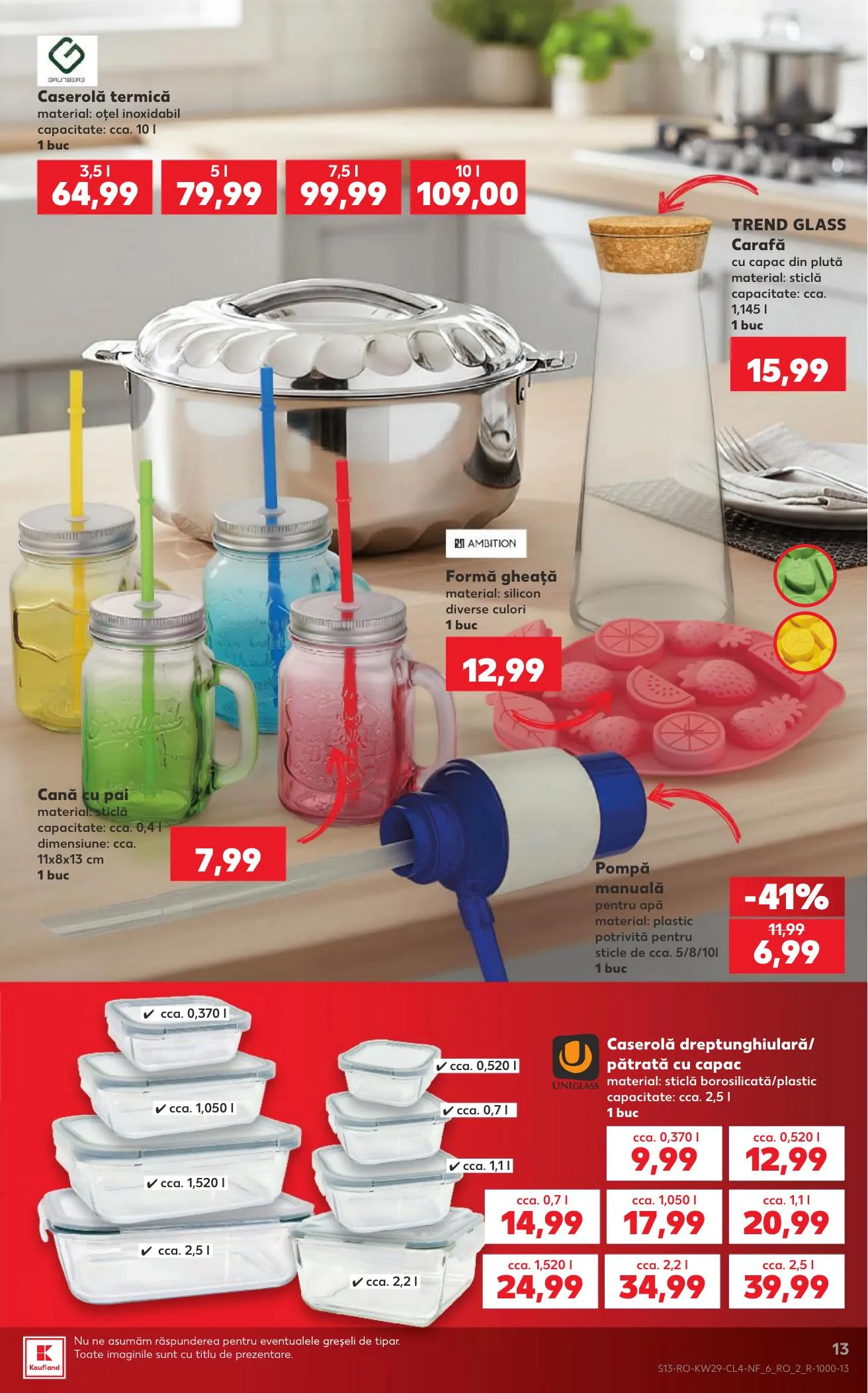 Kaufland akciós újság Románia Kirandulas 07.15–07.21 – 13. oldal