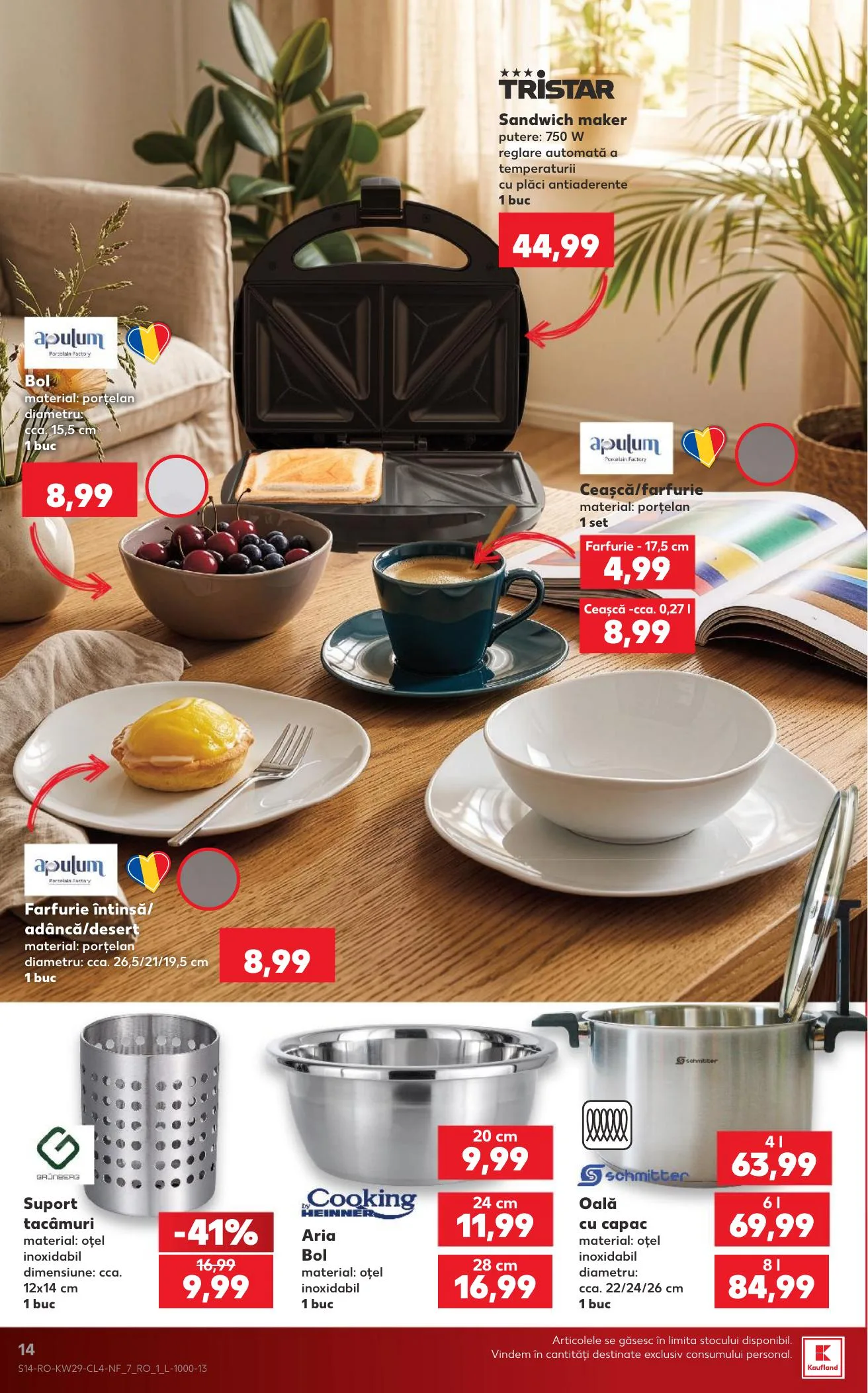 Kaufland akciós újság Románia Kirandulas 07.15–07.21 – 14. oldal