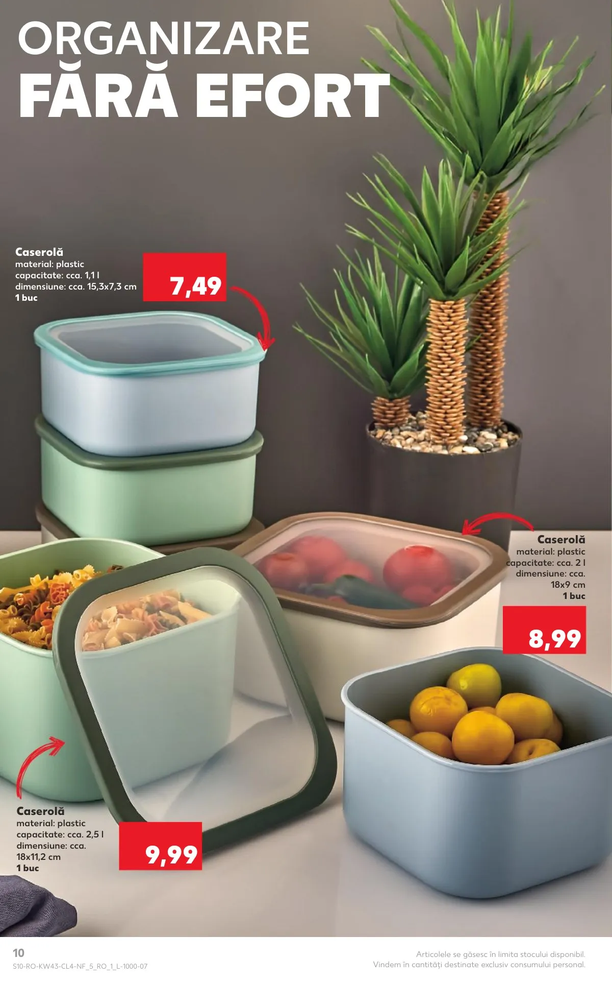 Kaufland akciós újság Románia Konyha és Haztartas 10.22–10.28 – 10. oldal